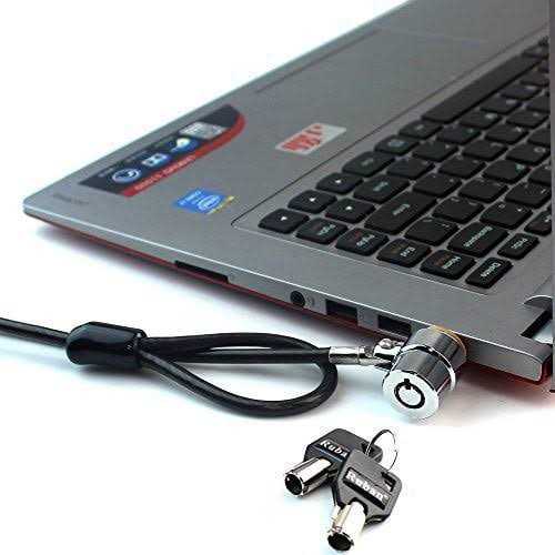 Ruban Notebook Lock and Security Cable Two Keys - Inhomebuy