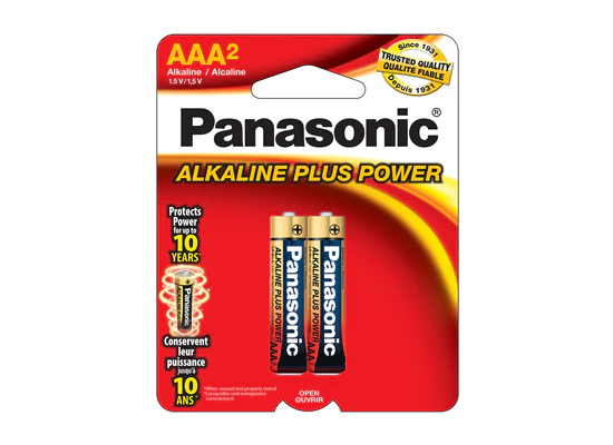 Panasonic Battery Alk. AAA x 2 | AM4PA2B - Inhomebuy