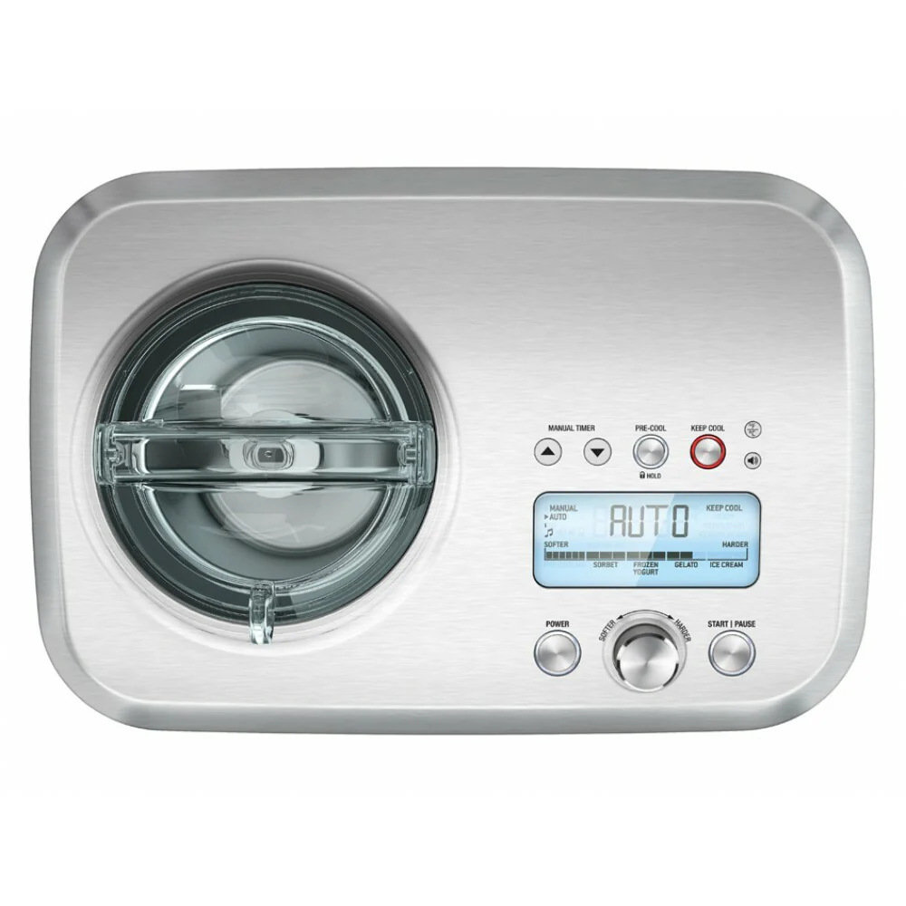 Breville Ice Cream Maker |BCI600BSS| 1.5-quart, with compressor - Inhomebuy