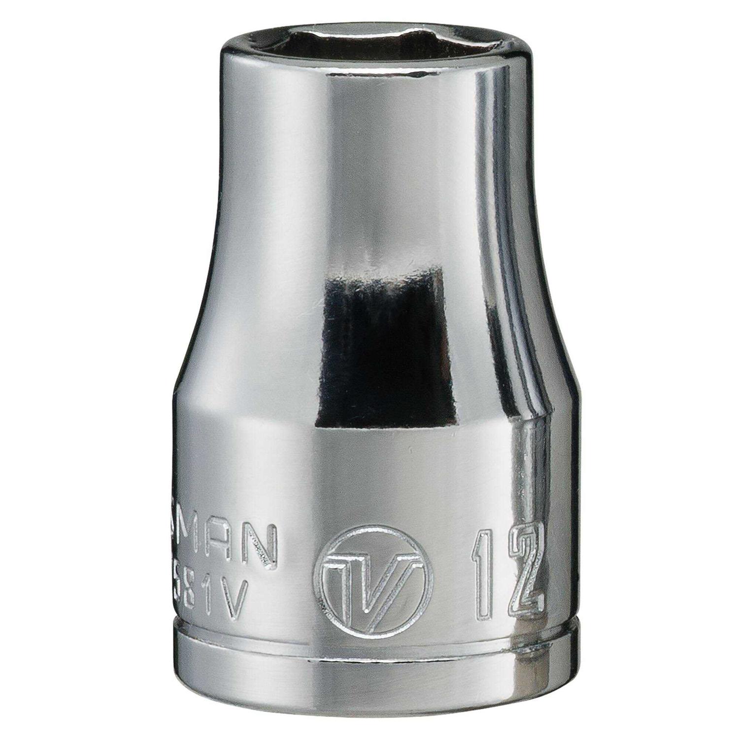 Craftsman V-Series 1/2 in. Drive Metric 6 point Deep Socket Set 13 pc - Inhomebuy