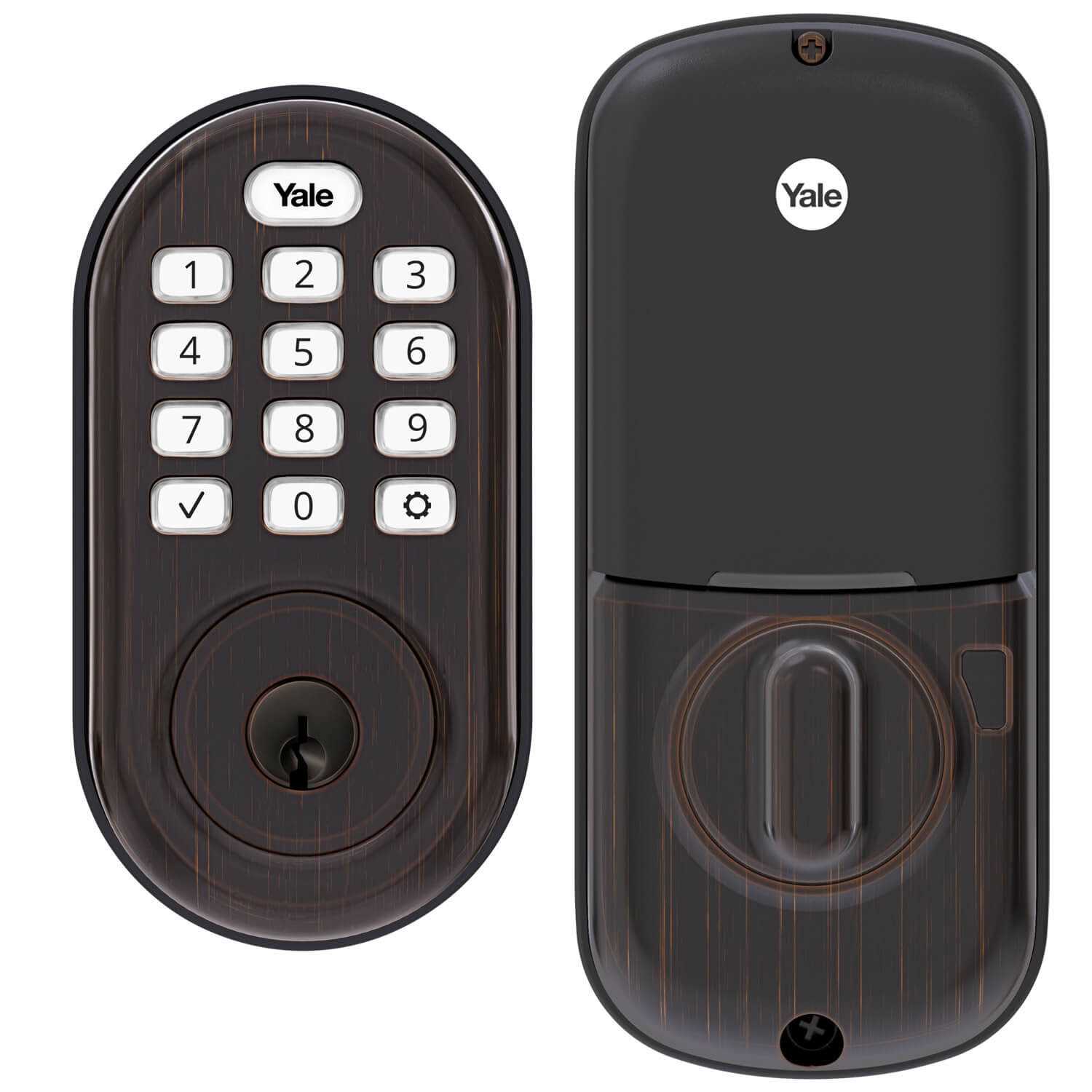 Yale Assure Lock for Andersen Patio Doors, Wi-Fi and Bluetooth - Inhomebuy