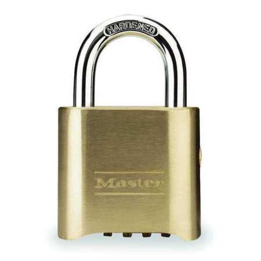 Master Lock 175LH Resettable Combination Padlock, 2 1/4 Shackle - Inhomebuy