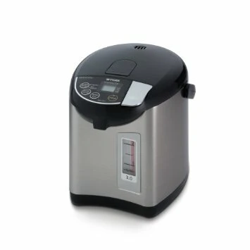 Tiger Electric Water Boiler and Warmer |PDUA30U| 3.0L, Stainless Black - Inhomebuy