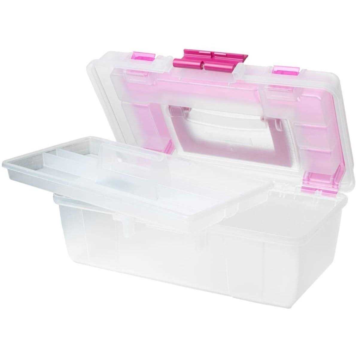 Creative Options Clear Tool Box Organizer - Inhomebuy