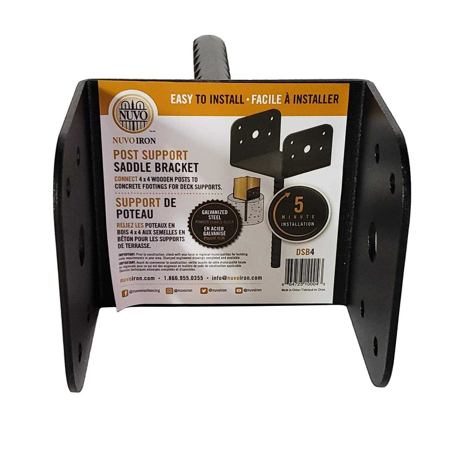 Nuvo Iron DGI0141 45 in. x 68 in. Diamond Tipped Gate Door with Arched External Rail for 48 in. Openings - Inhomebuy