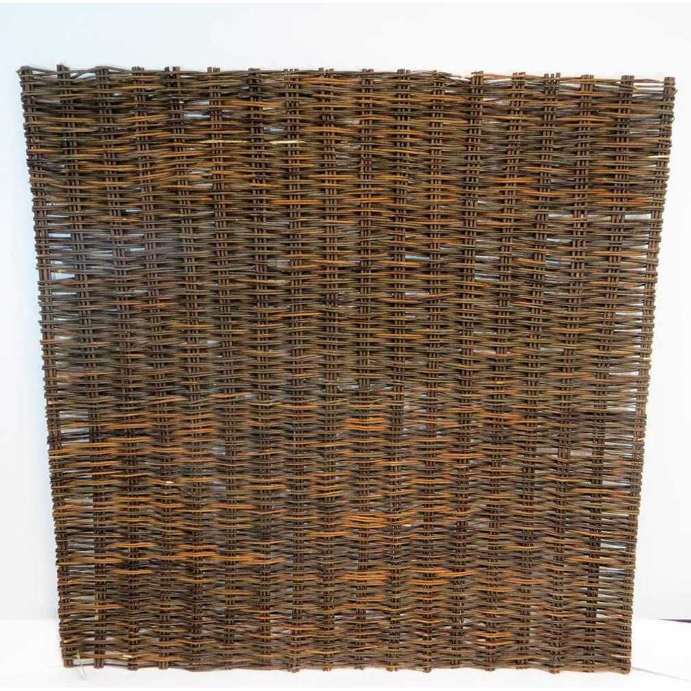Woven Hurdle Wood Fence Panel MGP - Inhomebuy