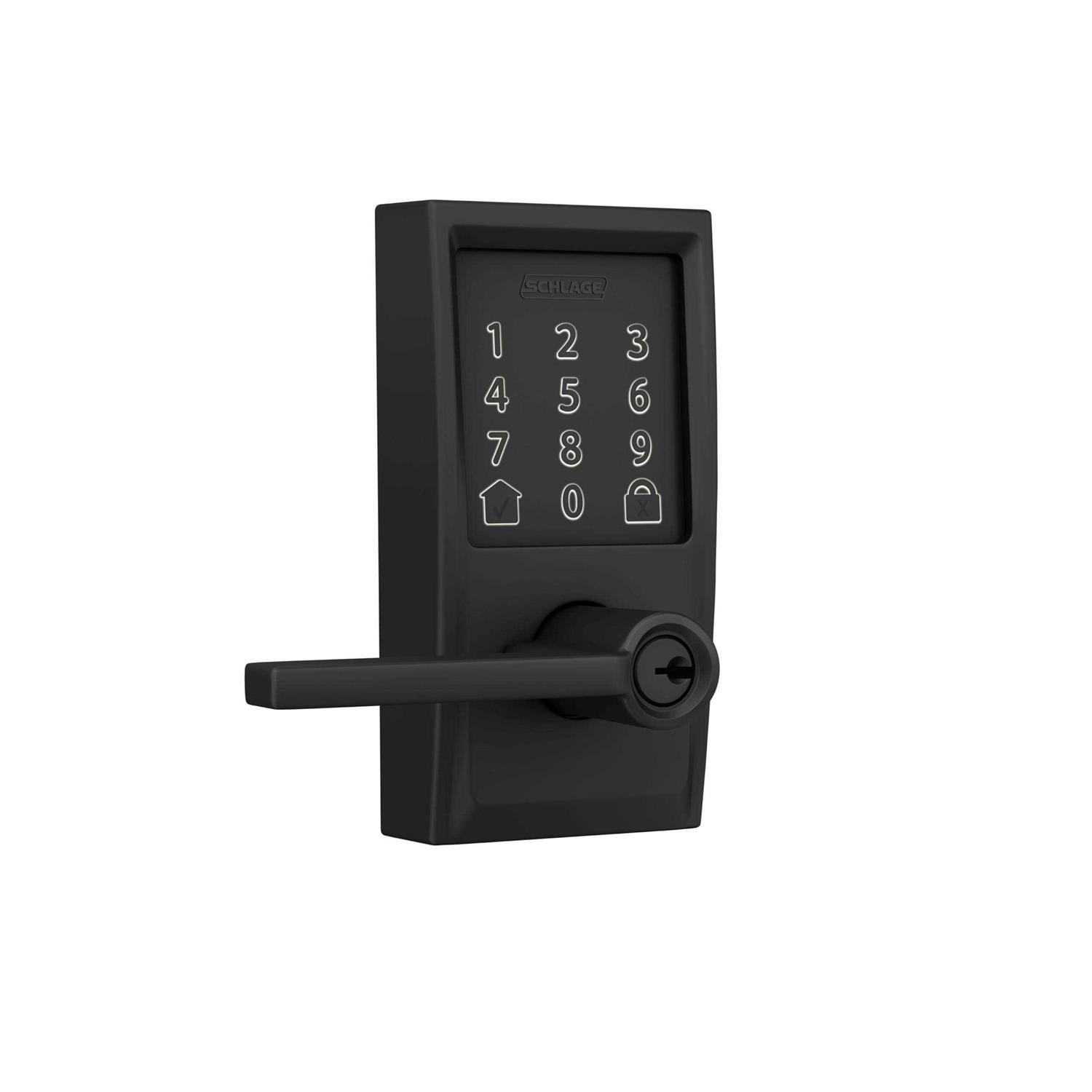 Schlage FE789WB CAM Acc Encode WiFi Accent Lever Smart Lock - Inhomebuy