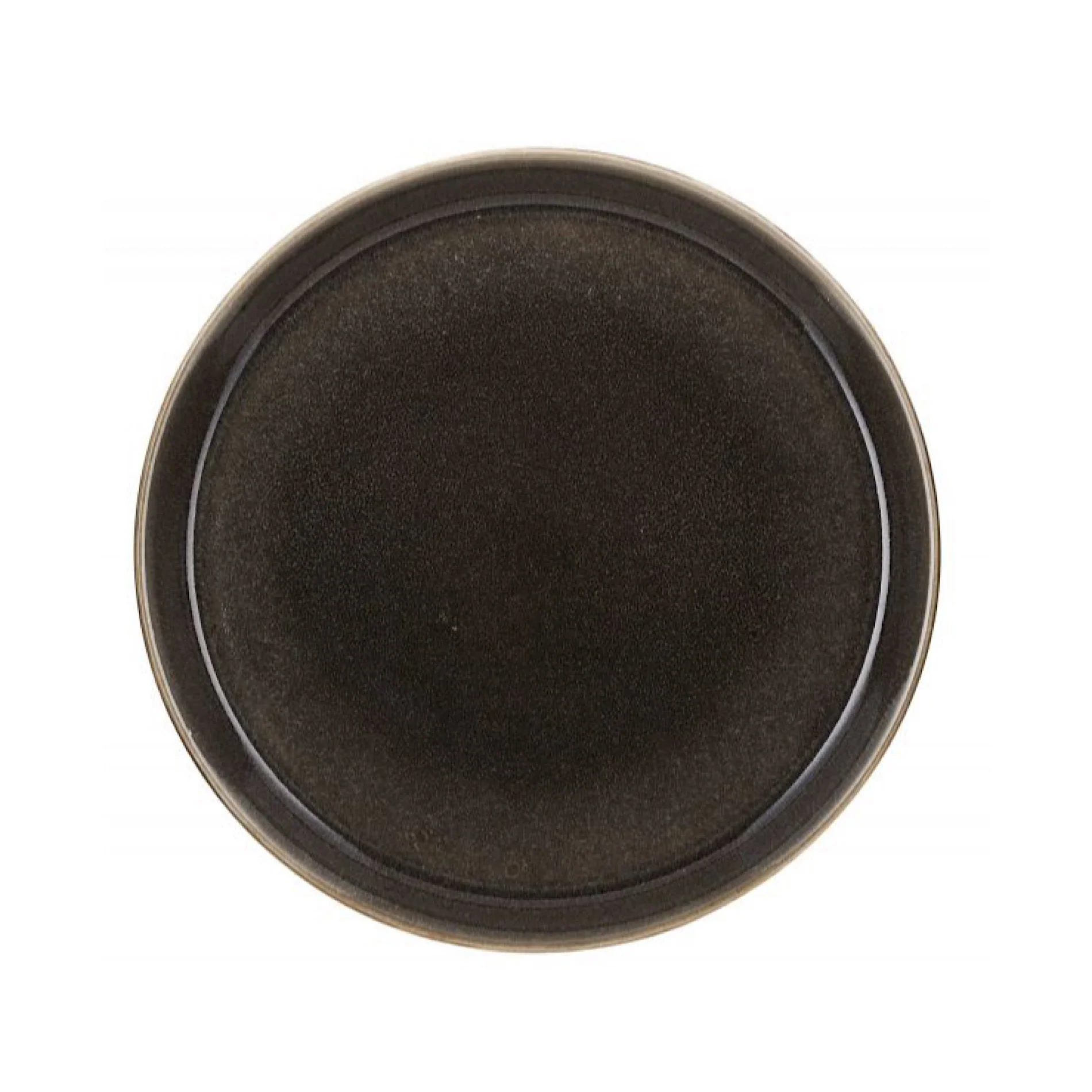 Stoneware Gastro Plate 27cm Grey, Grey - Inhomebuy