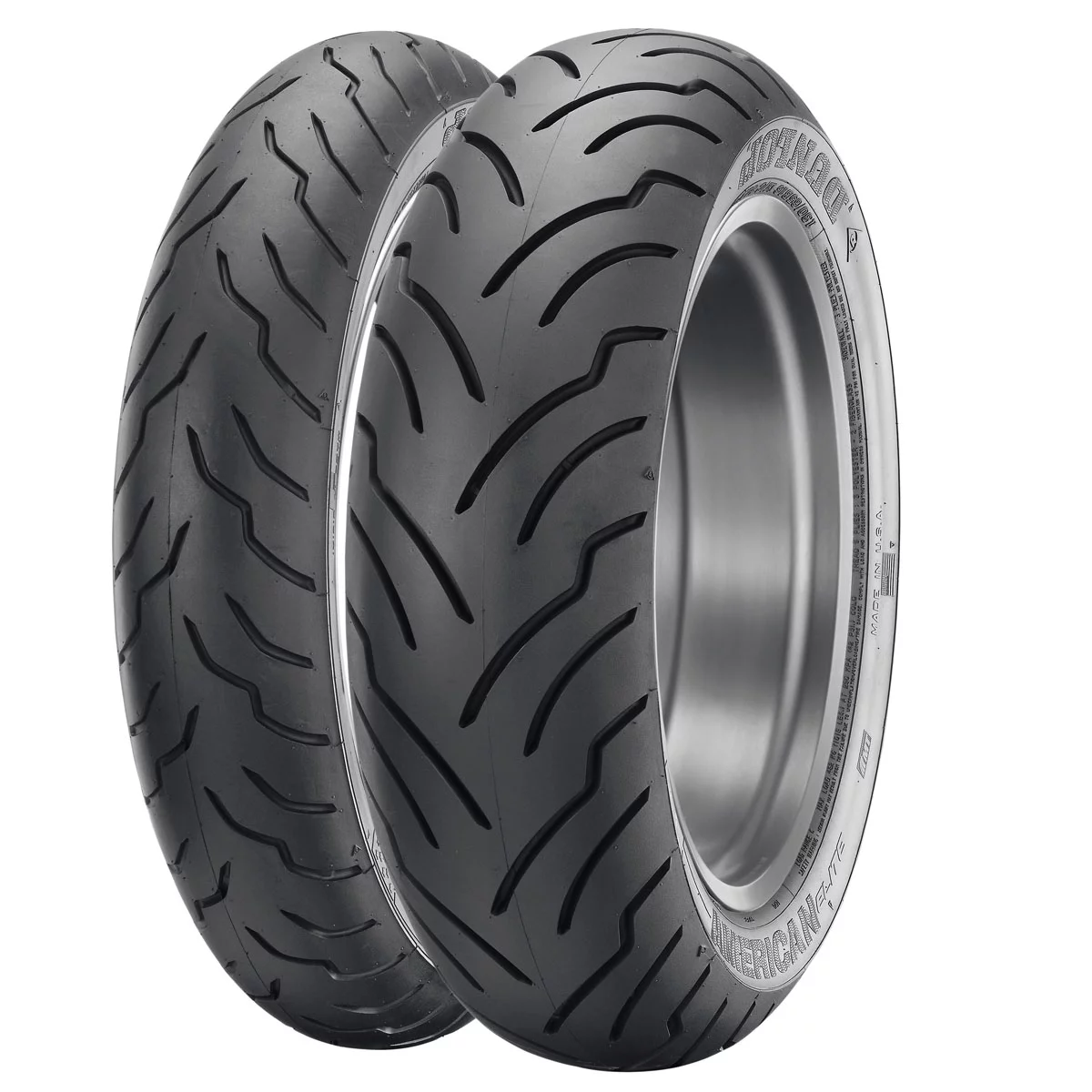 Dunlop American Elite Front Motorcycle Tire 130/80B-17 (65H) Black Wall - Inhomebuy