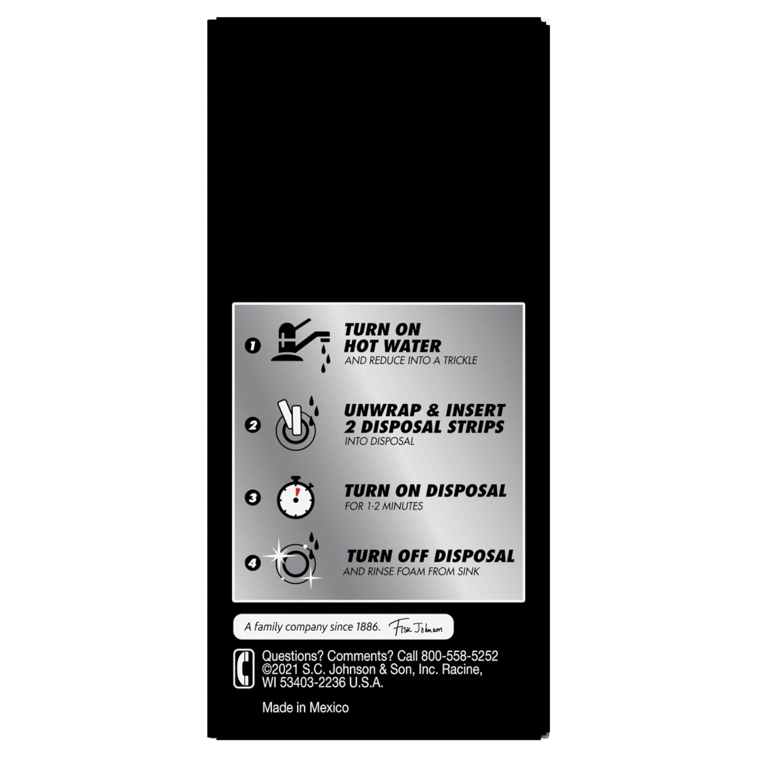 Drano Foaming Disposal Strips - Inhomebuy