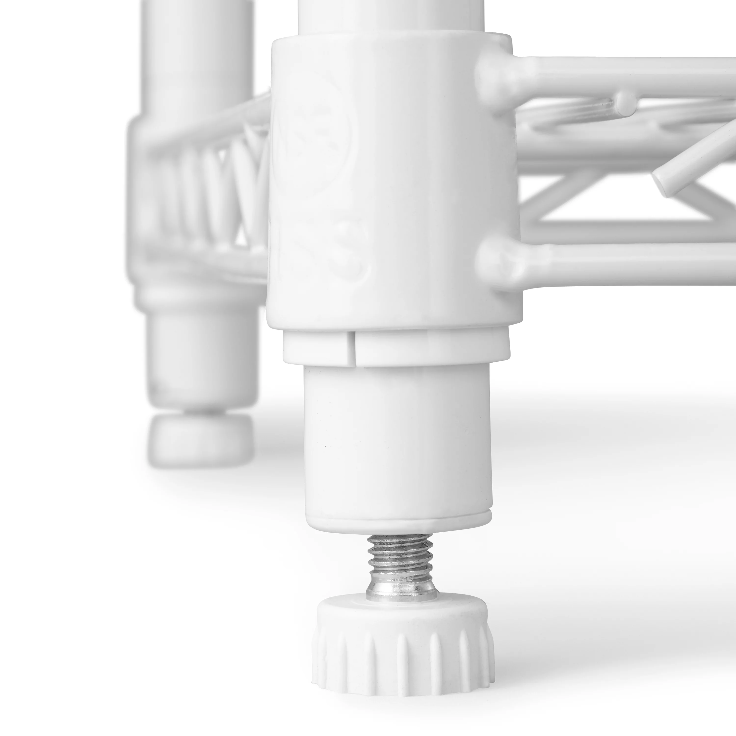 Hyper Tough 5 Tier Heavy Duty Wire Shelf Unit White 16