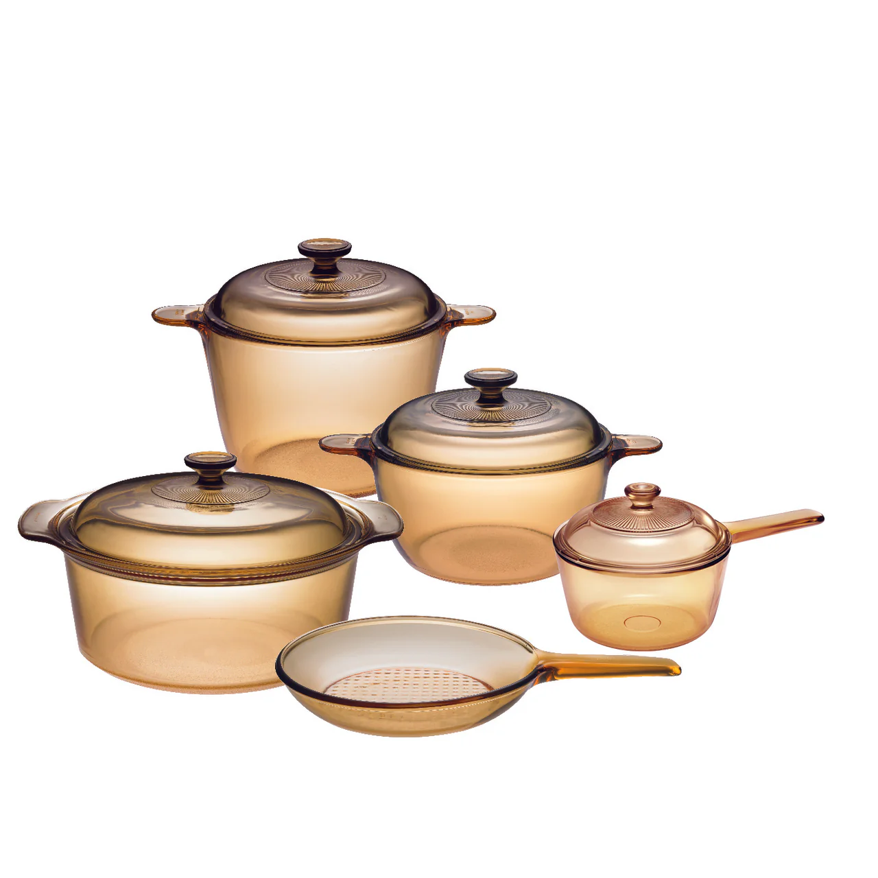 Visions Glass Cookware Set |VS339| 9-pieces - Inhomebuy