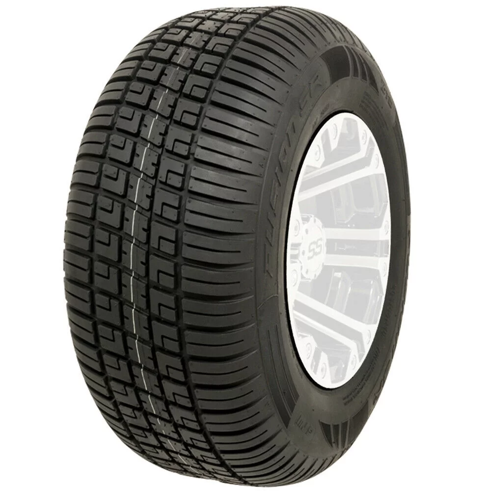 GTW Fusion S/R Steel Belted Radial Golf Cart Street Tire 215/50-R12 (20.5