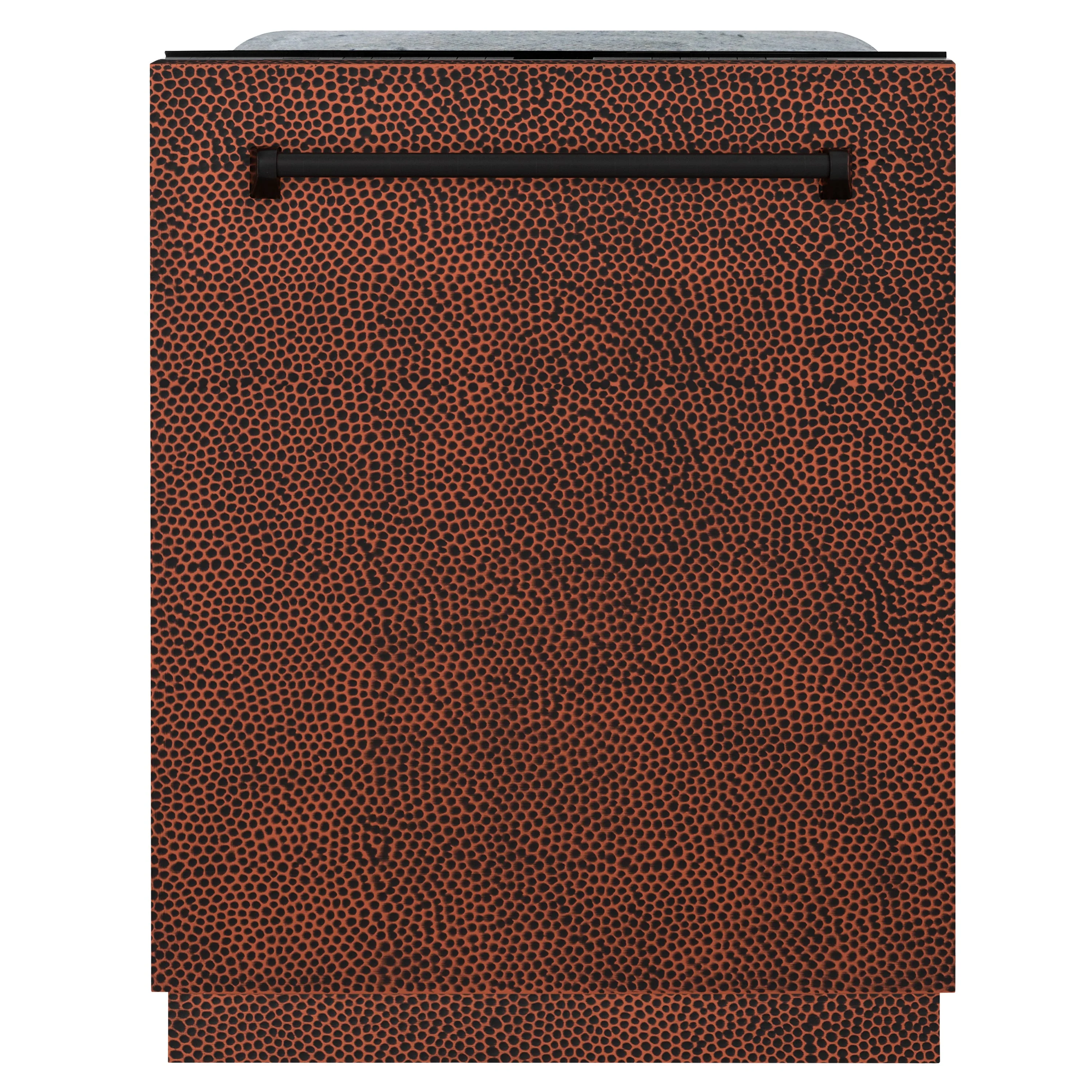 ZLINE 24 In. Monument Series Top Touch Control Dishwasher in Hand Hammered Copper, 45dBa, DWMT-HH-24 - Inhomebuy
