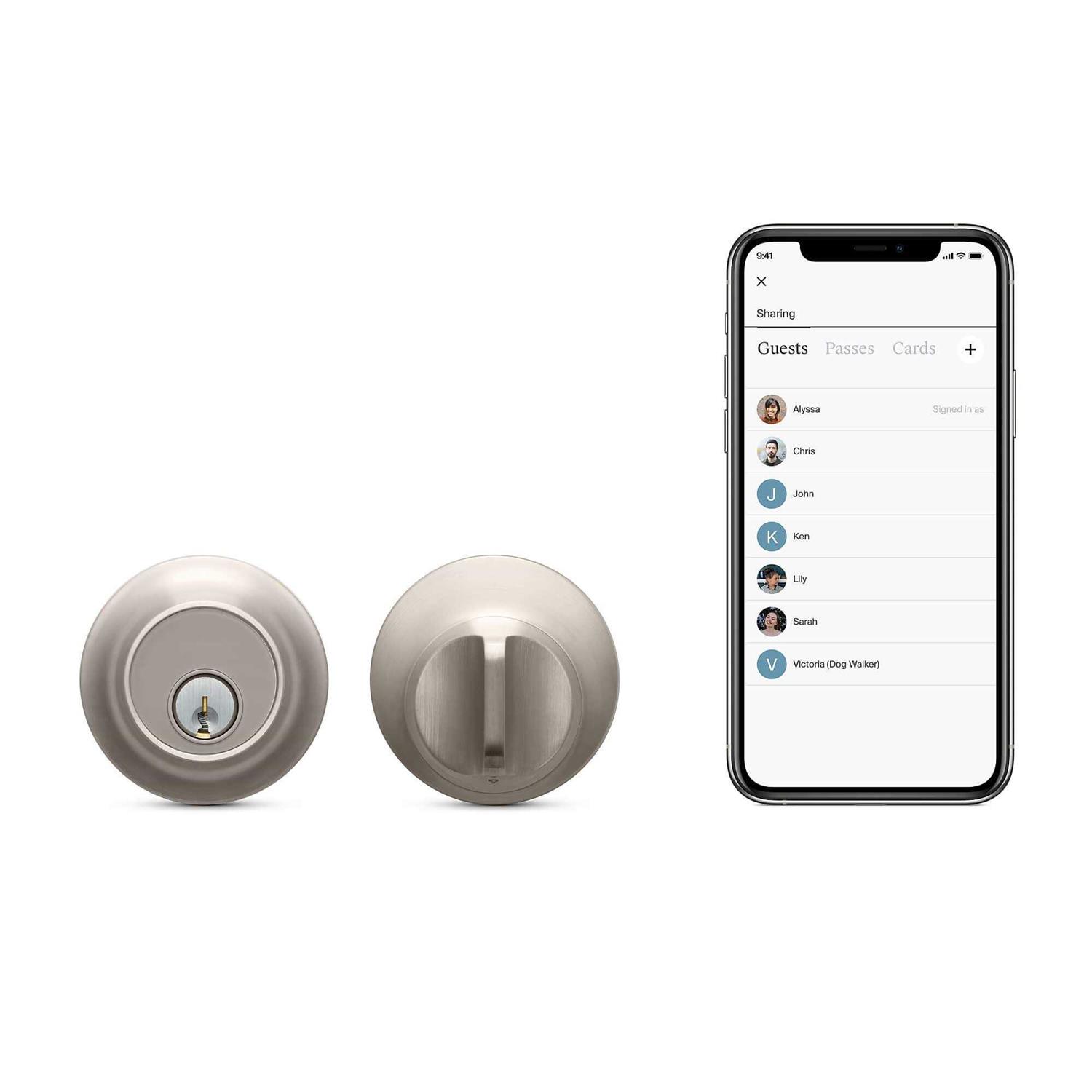 Level Lock Smart Lock Keyless Entry Smartphone Access - Inhomebuy