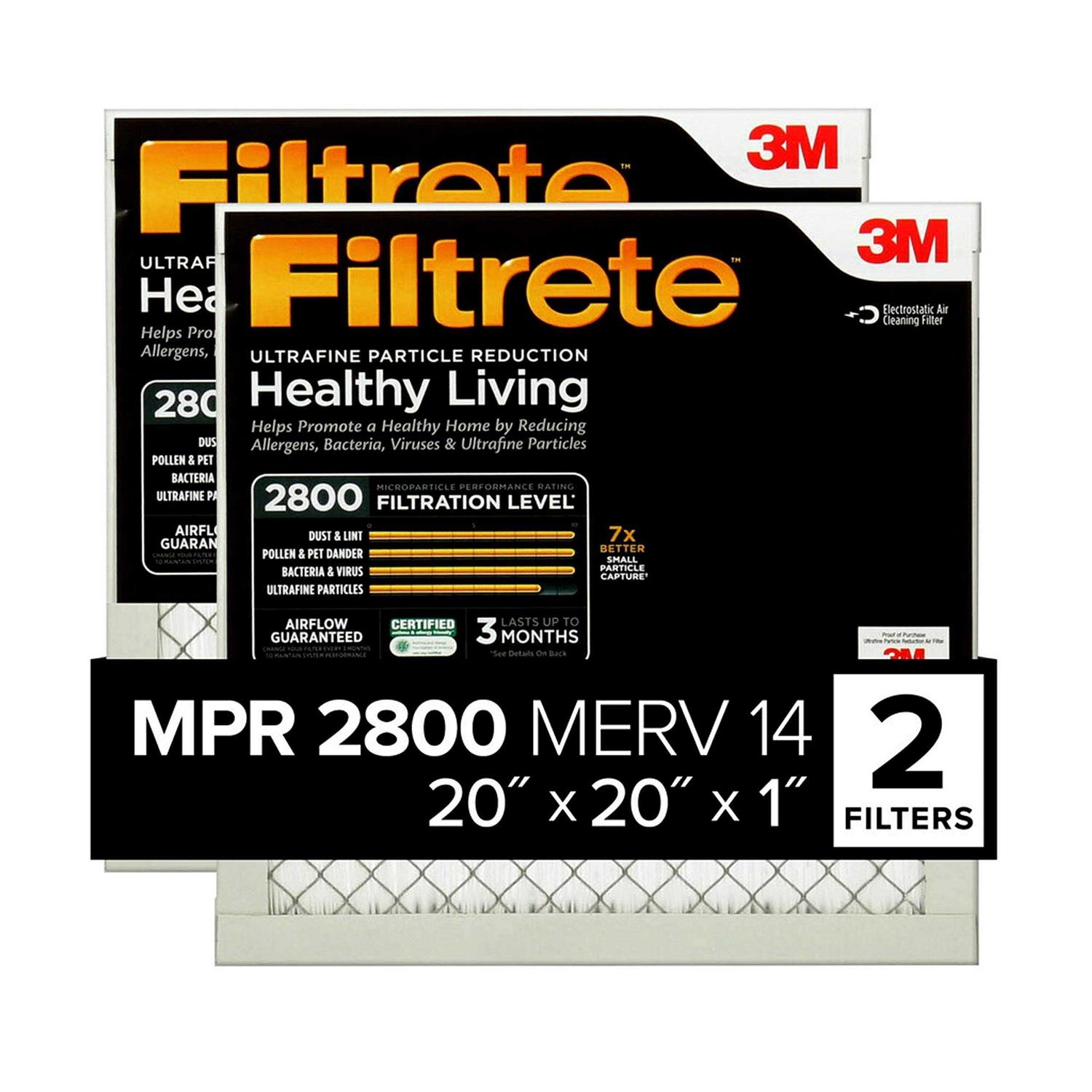 Filtrete Micro Allergen 14X18 - Inhomebuy