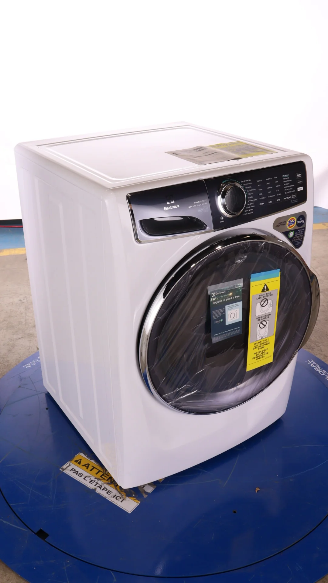 ELECTROLUX 6 SERIES 5.2 CU FT. ELECTRIC FRONT LOAD WASHER WITH SMARTBOOST - ELFW7637AW - Inhomebuy
