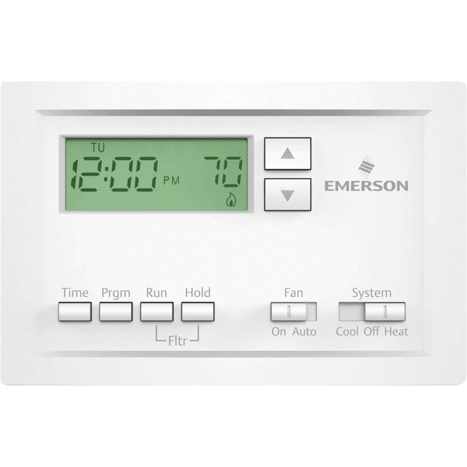 Emerson Single-Stage Programmable Digital Thermostat 1F78-151 - Inhomebuy
