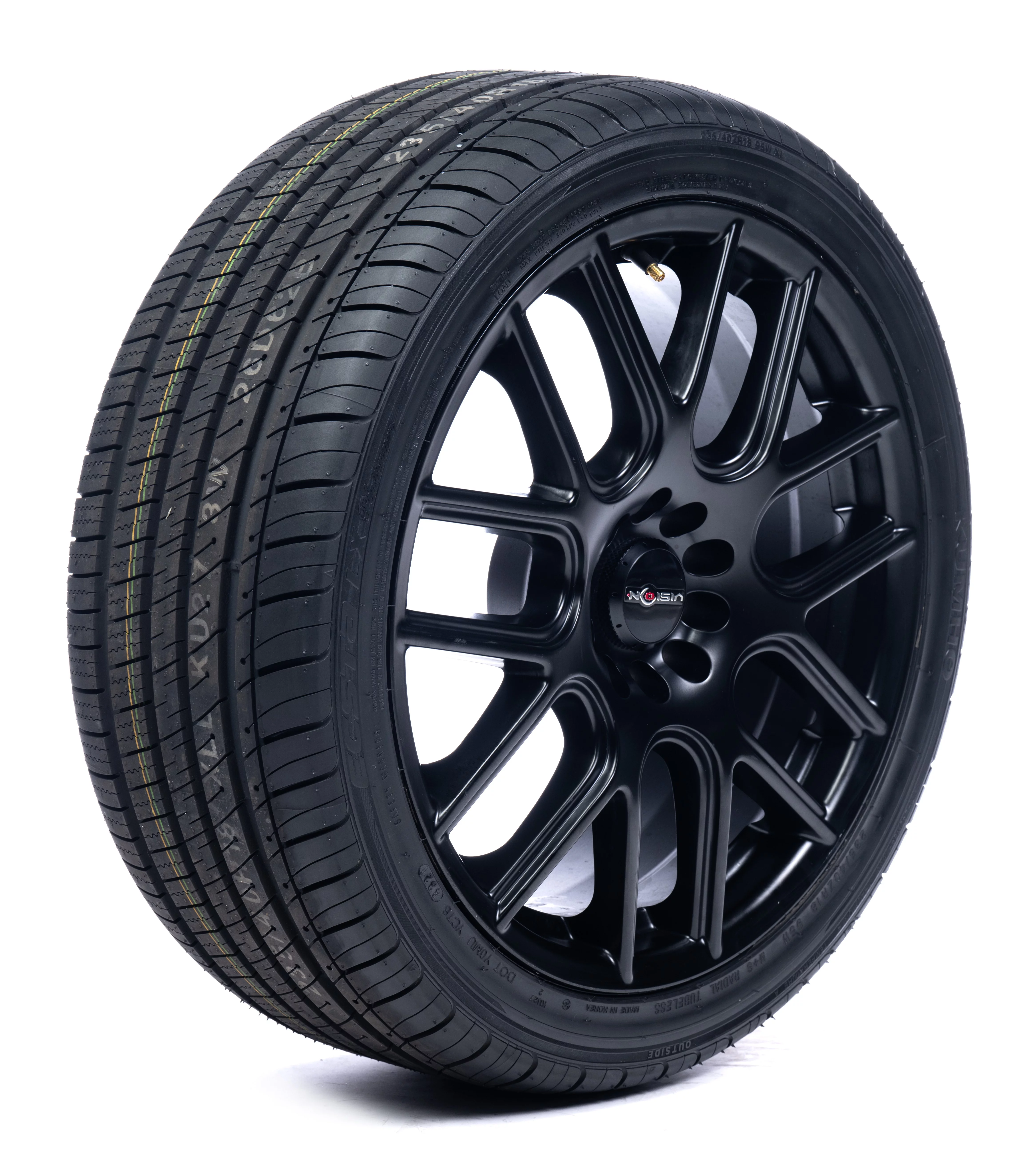 Kumho LX Platinum KU27 All-Season Tire - 215/45R17 91W Fits: 2011-13 Honda Civic Si, 2010-11 Toyota Prius Base - Inhomebuy