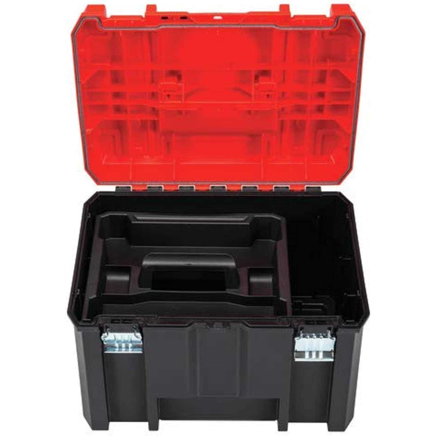 Craftsman VERSASTACK System 17-in 2-Drawer Red Plastic Tool Box - Inhomebuy