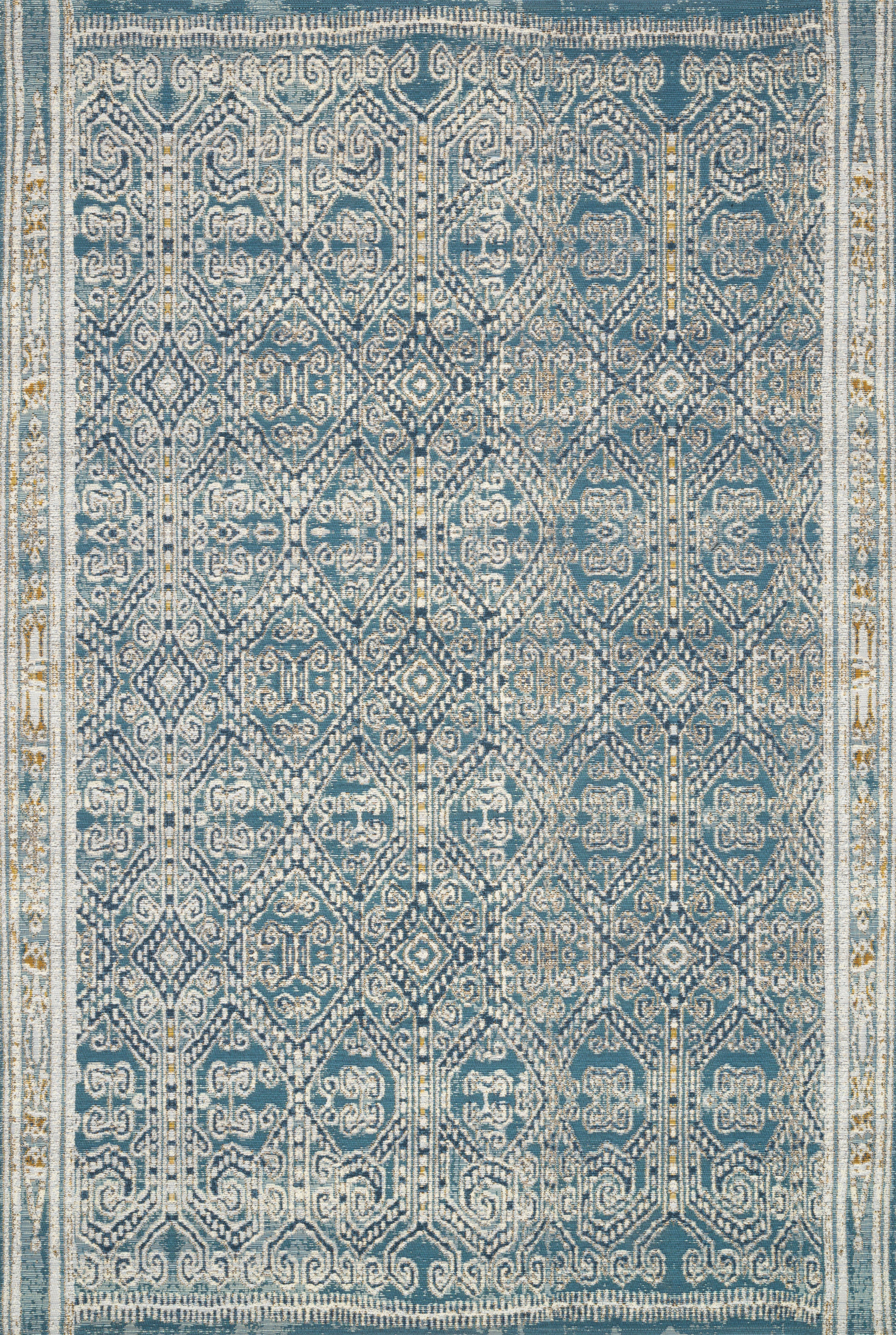 Loloi Rugs Mika Collection Rug in Ocean - 10'6