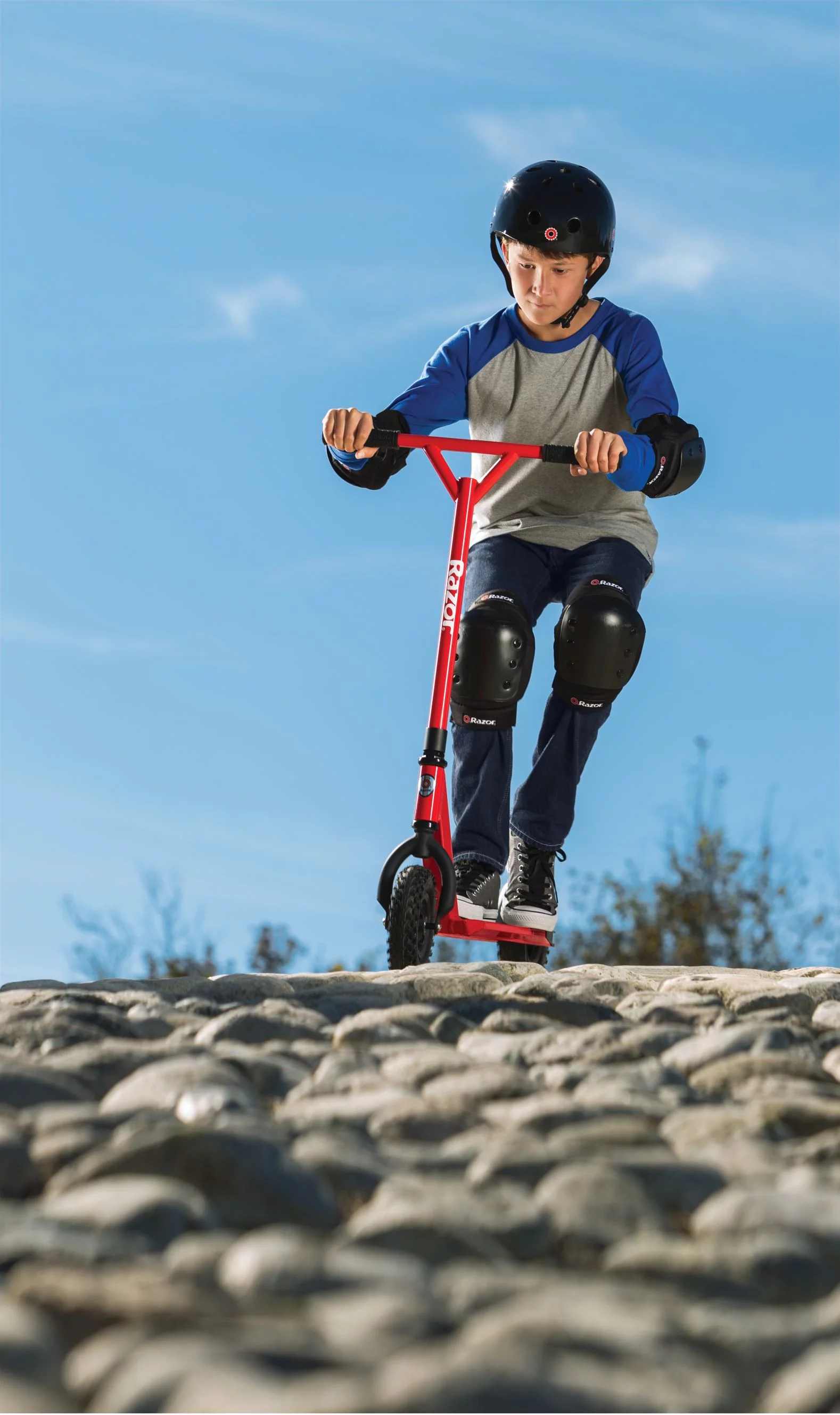 Razor RDS All Terrain Dirt Scooter with Rugged 60 Psi Tires - Inhomebuy