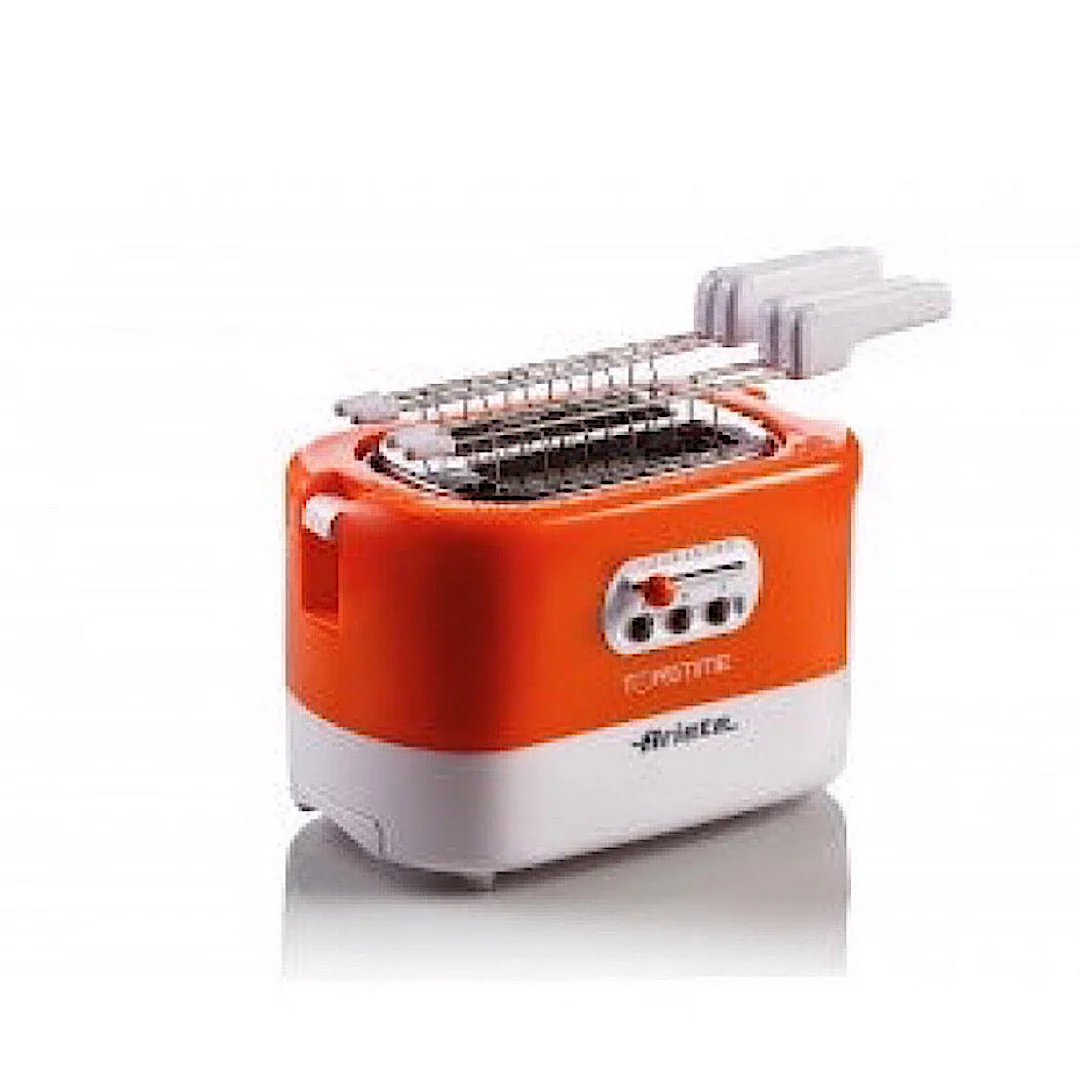 Toaster With Tongs For 2 Slices 700W Grey - Inhomebuy