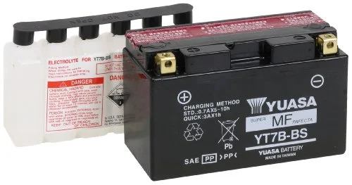 Yuasa Yt7b Bs Maintenance Free 12 Volt Battery - Inhomebuy