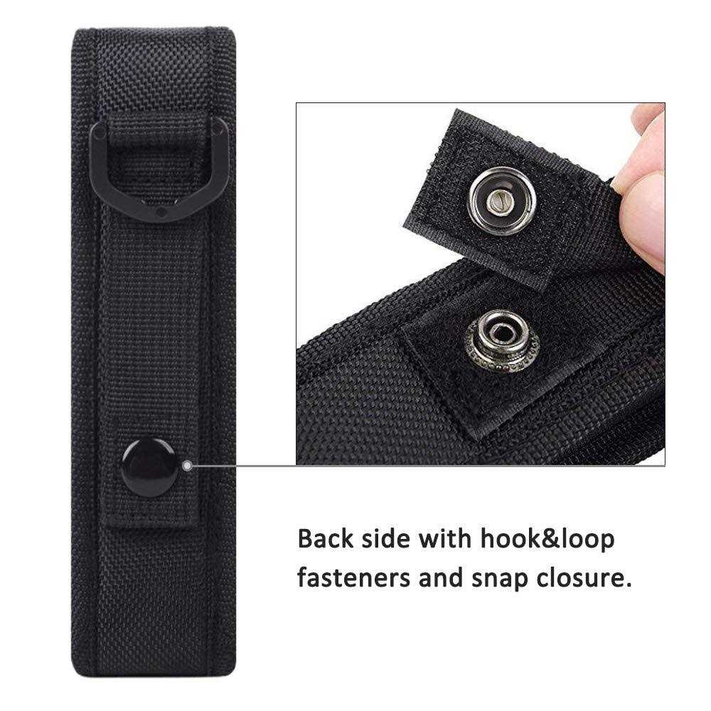 XTAR 2-Pack Flashlight Pouch Holster Holder for 5.9-8.2 Flash Light Compatible with FENIX UC30 UC35 E35 Surefire G2X 6P 6PX E2L UltraFire 501B 502B - Inhomebuy