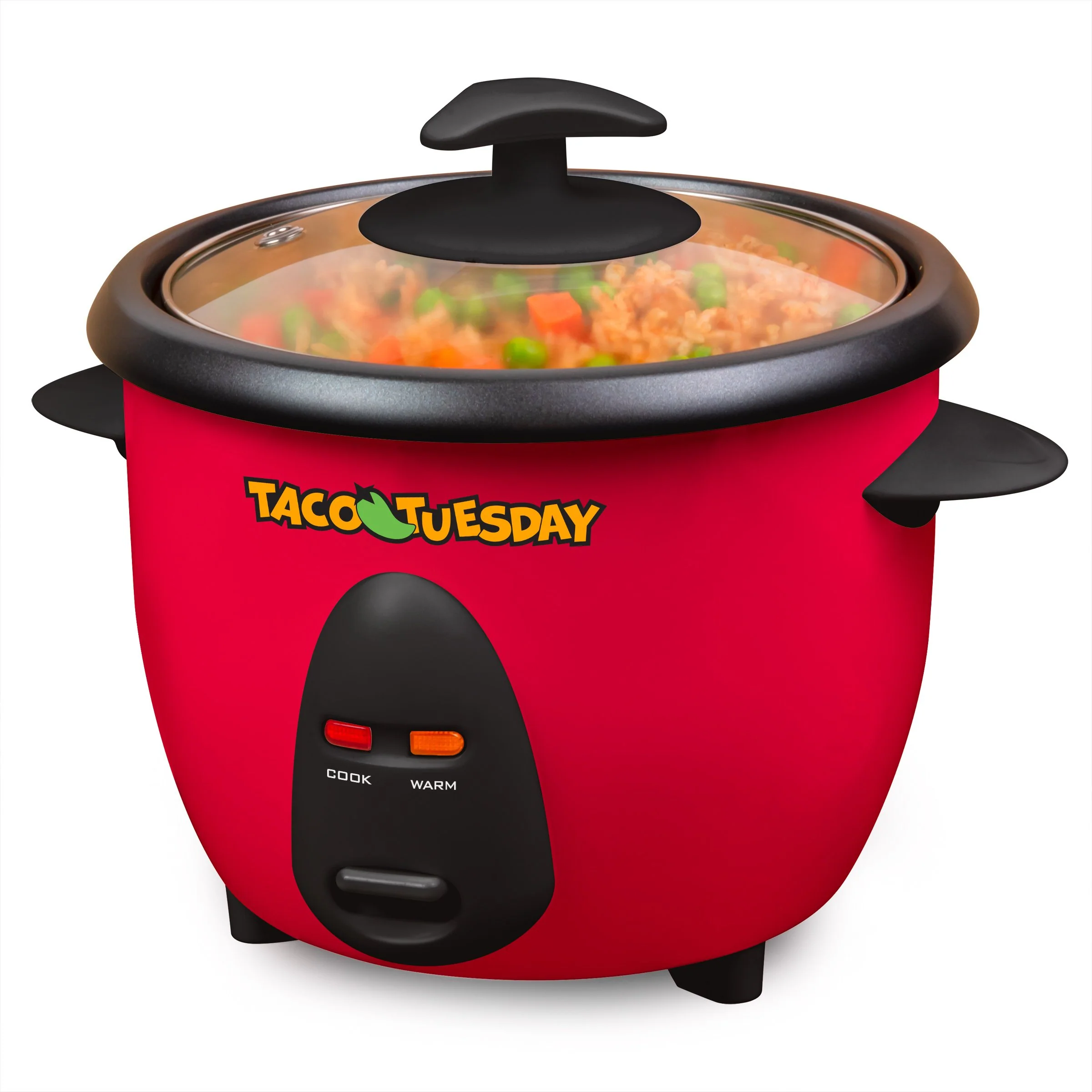 Taco Tuesday 6-Cup Mexican Rice Cooker & Food Steamer - Inhomebuy