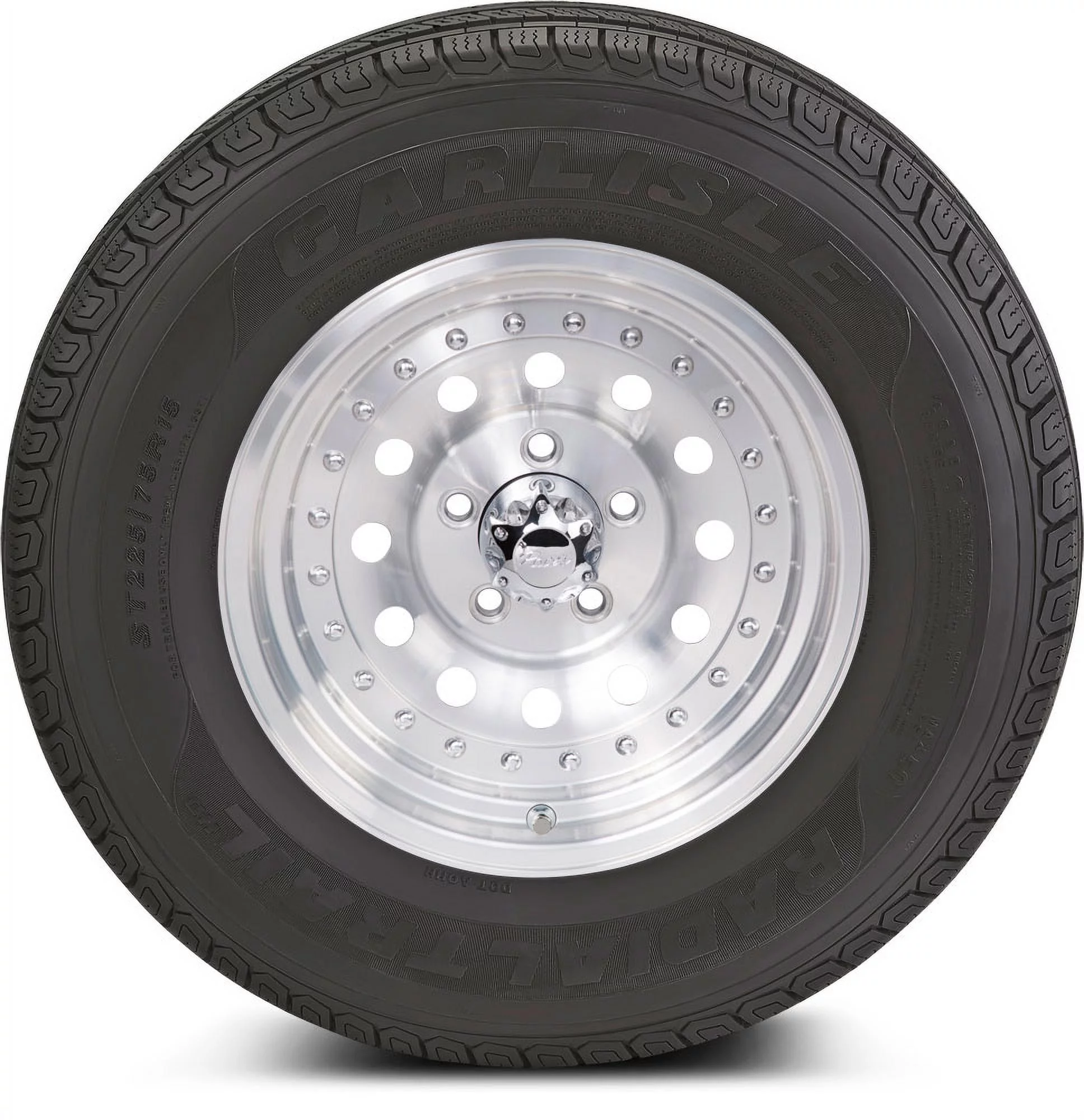 Carlstar Radial Trail HD ST205/75R15 107M D Trailer Tire - Inhomebuy