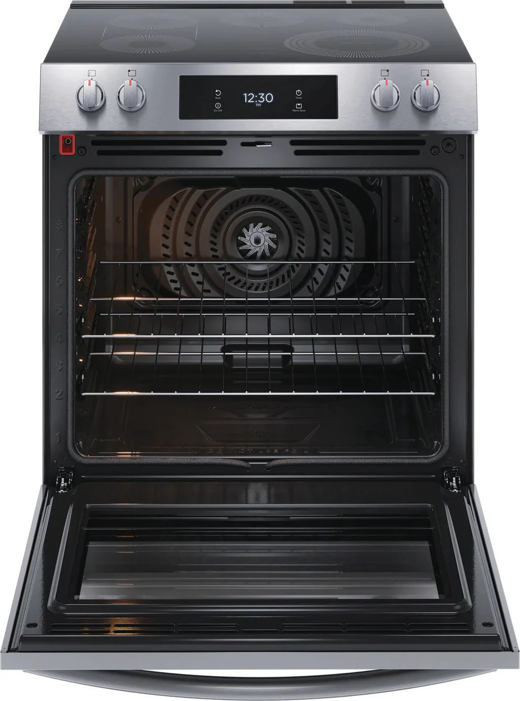 Frigidaire Gallery 30'' Front Control Electric Range with Total Convection - GCFE306CBF - Inhomebuy