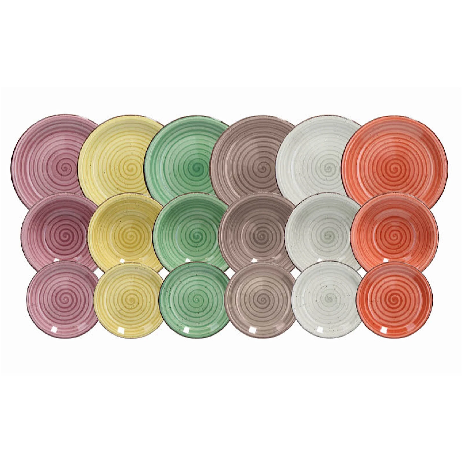 Tableware Louise Corinne Dinner Set 18pcs - Inhomebuy