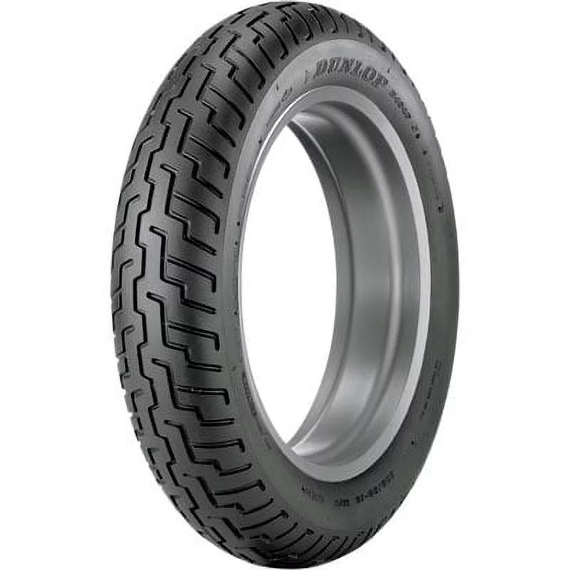 110/90-19 (62H) Dunlop D404 Front Motorcycle Tire Black Wall for Honda Gold Wing/Interstate GL1100 1980-1981 - Inhomebuy