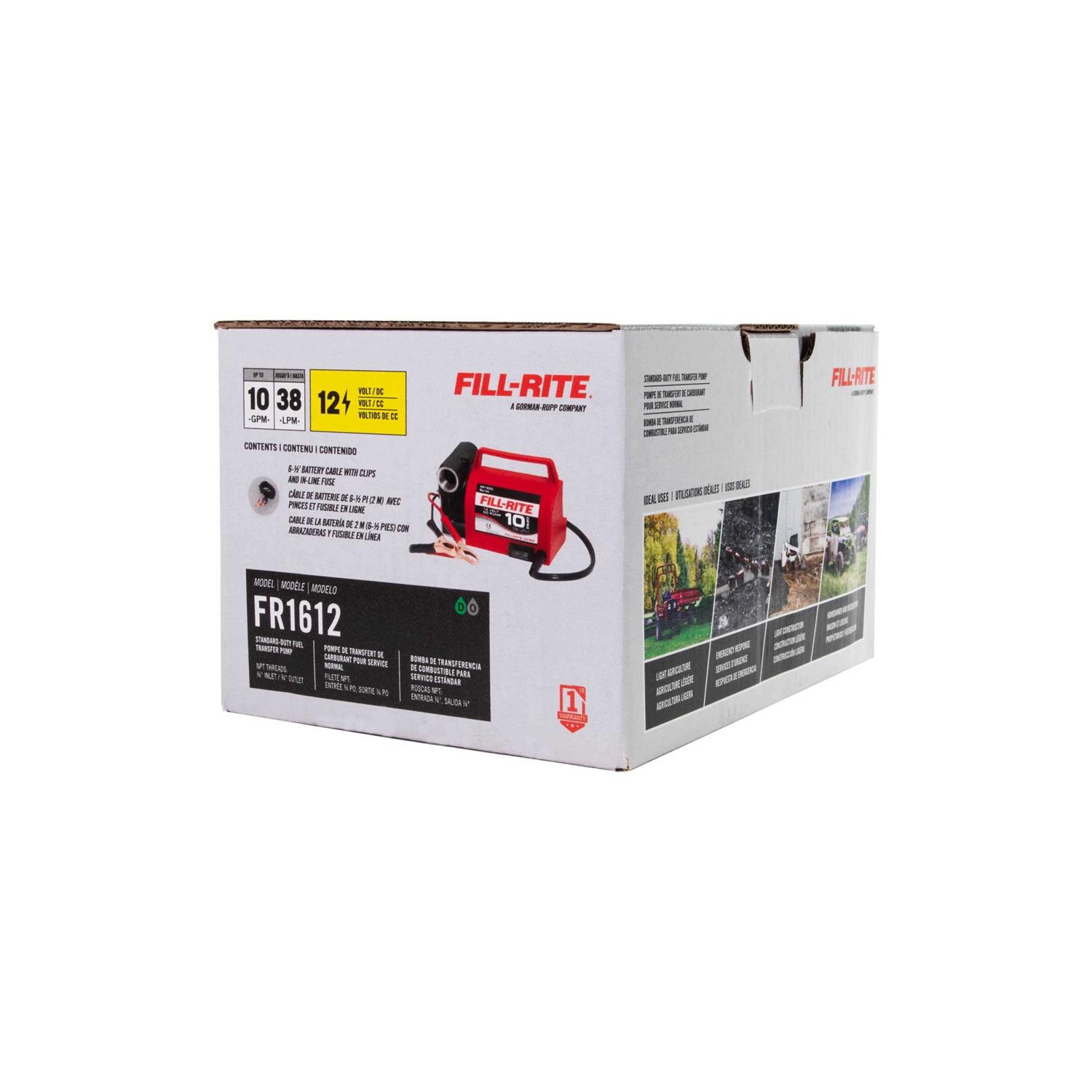 Fill-Rite FR1204H 12V Fuel Transfer Pump - Inhomebuy