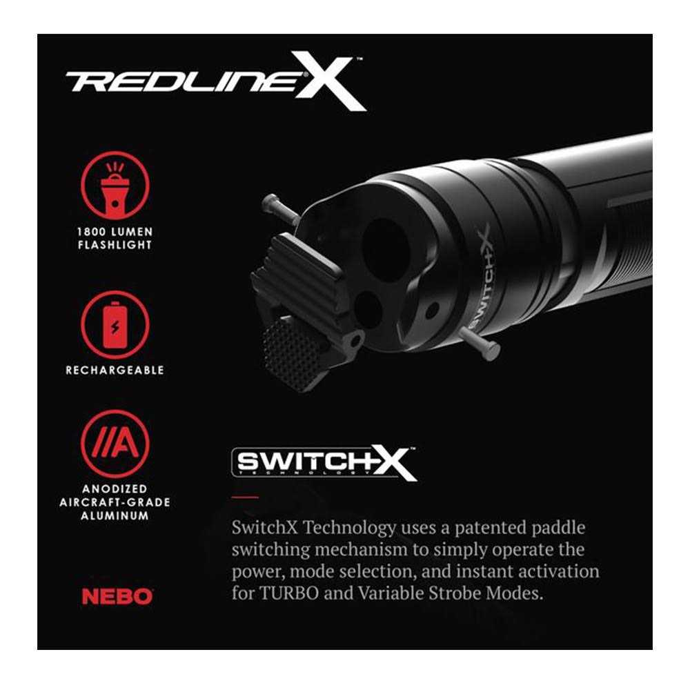 Nebo Redline Flex Flashlight - Inhomebuy