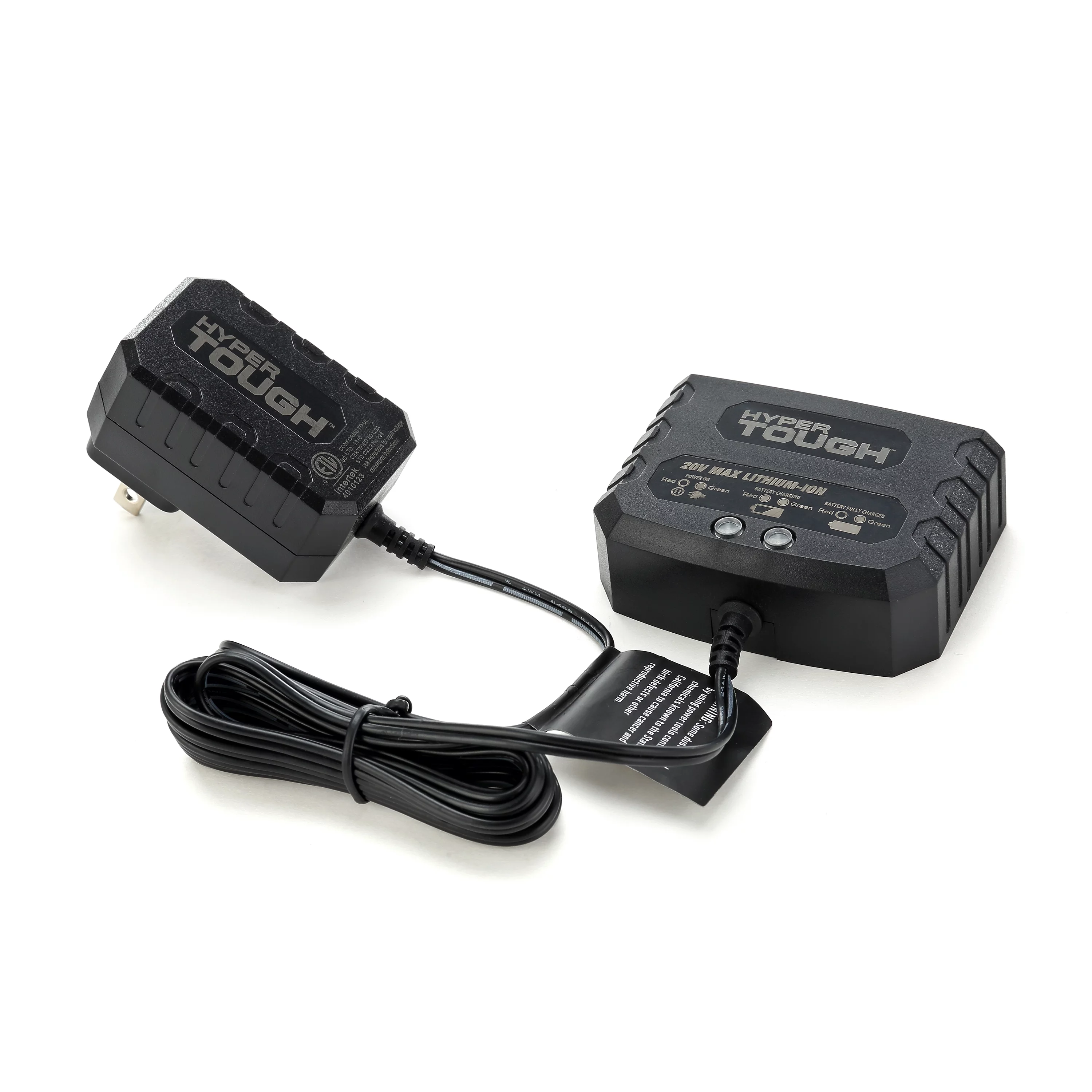 Hyper Tough 20V Max Lithium-Ion 3/8 inch Cordless Drill, 70-Piece Home Tool Set, 1.5Ah Lithium-Ion Battery & Charger, Bit Holder, & Storage Bag - Inhomebuy