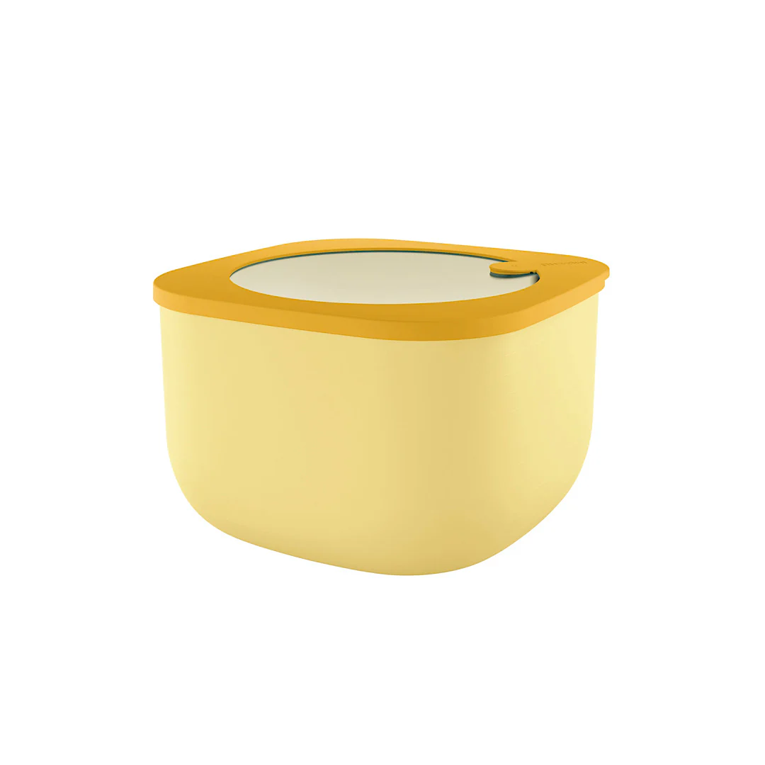 L STORE&MORE - Deep airtight fridge/freezer/microwave containers 2800cc Ochre - Inhomebuy
