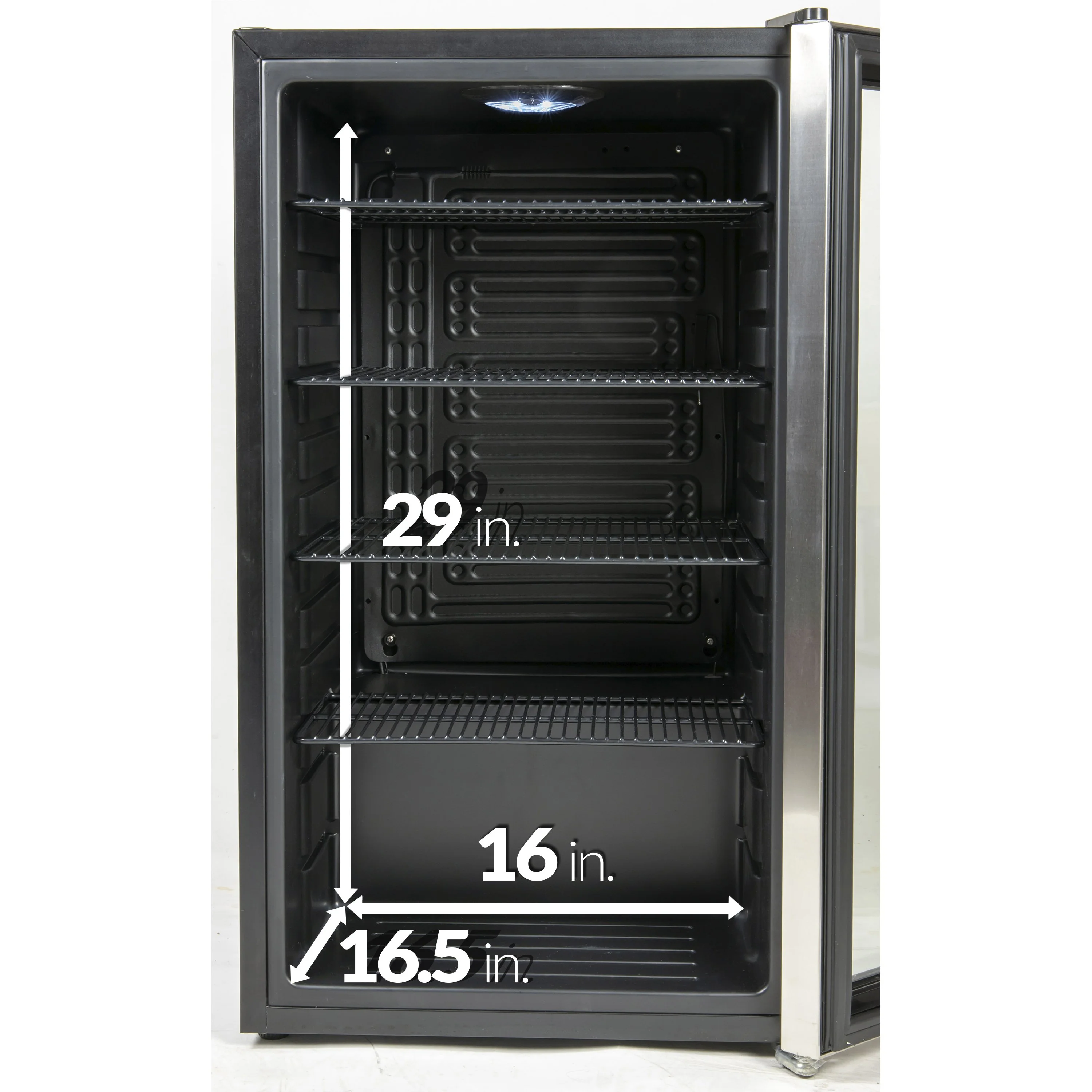 Igloo® 3.5 Cu. Ft. 135 Can Stainless Steel Beverage Cooler - Inhomebuy