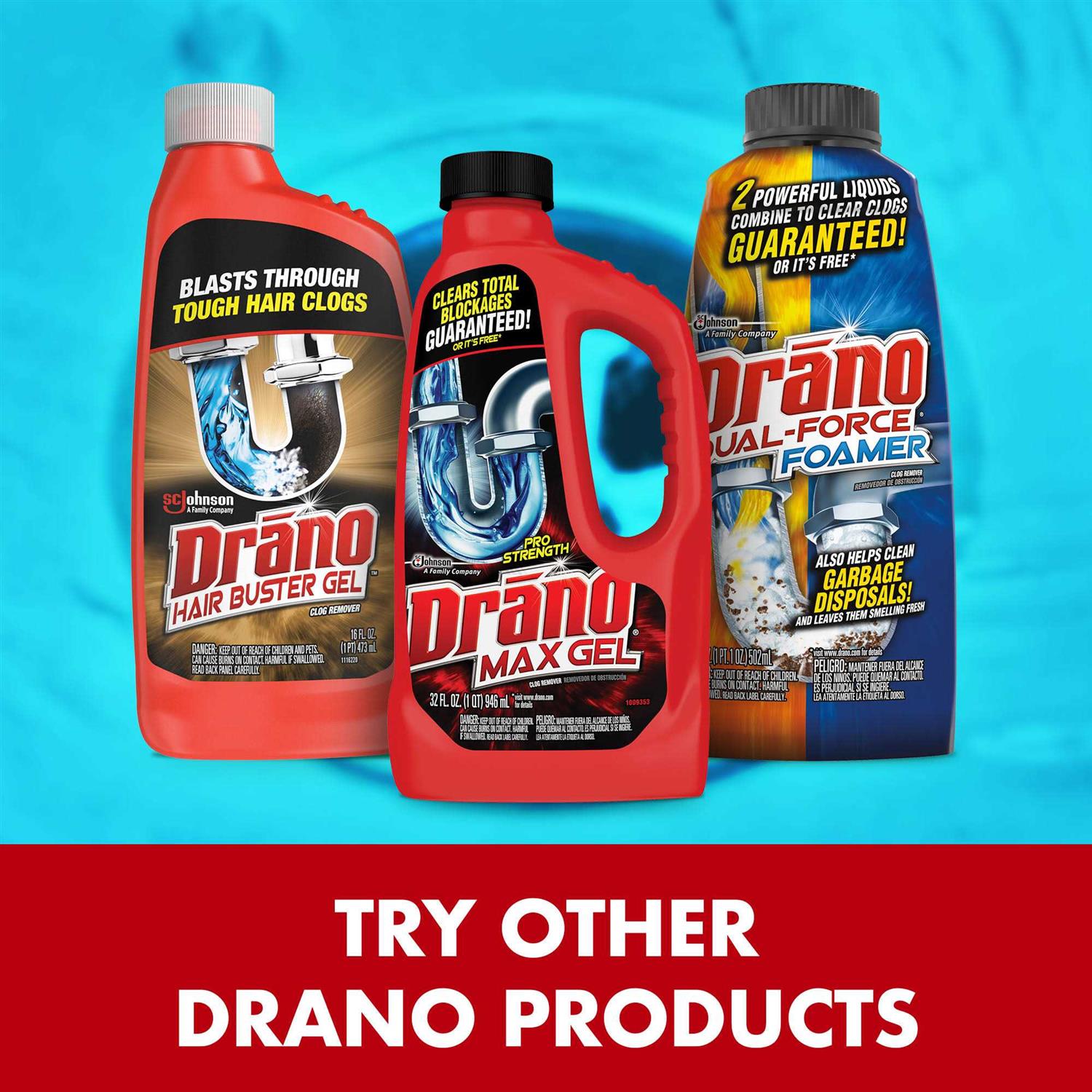 Drano Foaming Disposal Strips - Inhomebuy