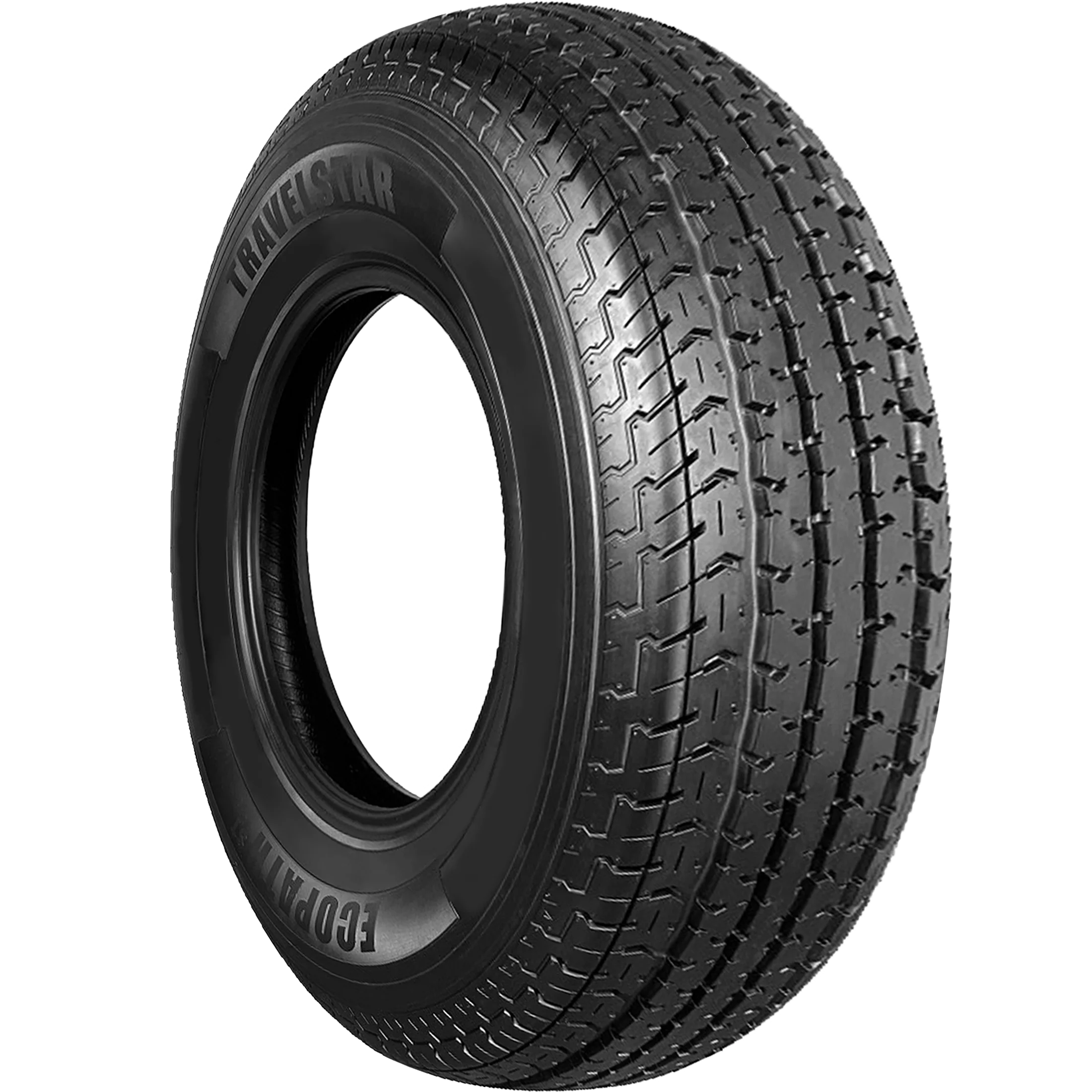 Travelstar Ecopath ST ST215/75R14 8 Ply 108M Load D Radial Trailer Tire - ST 215/75/14(Tire Only) - Inhomebuy