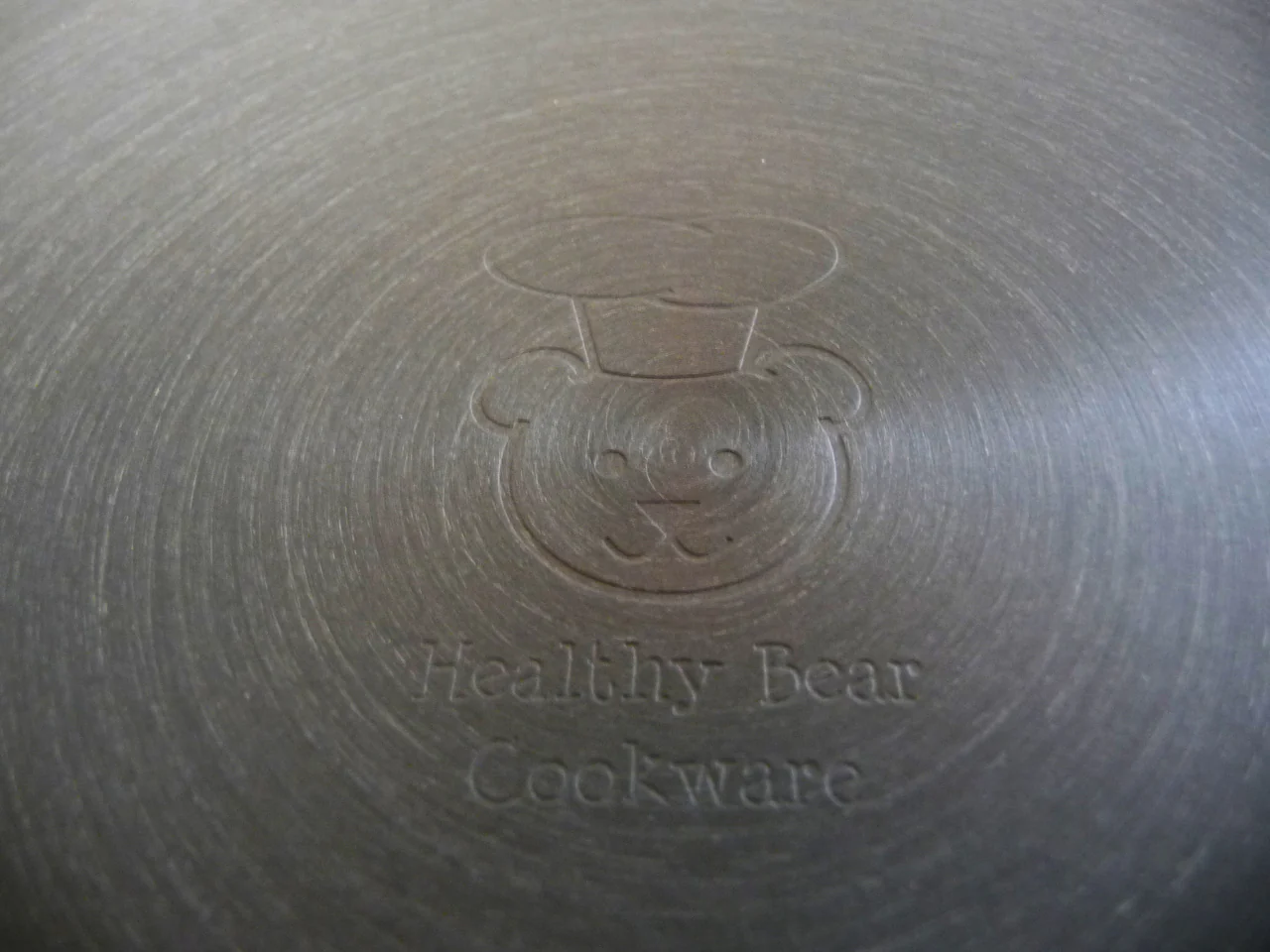Healthy Bear hard anodized Wok |BCHA28WG| 28cm with Glass Lid - Inhomebuy