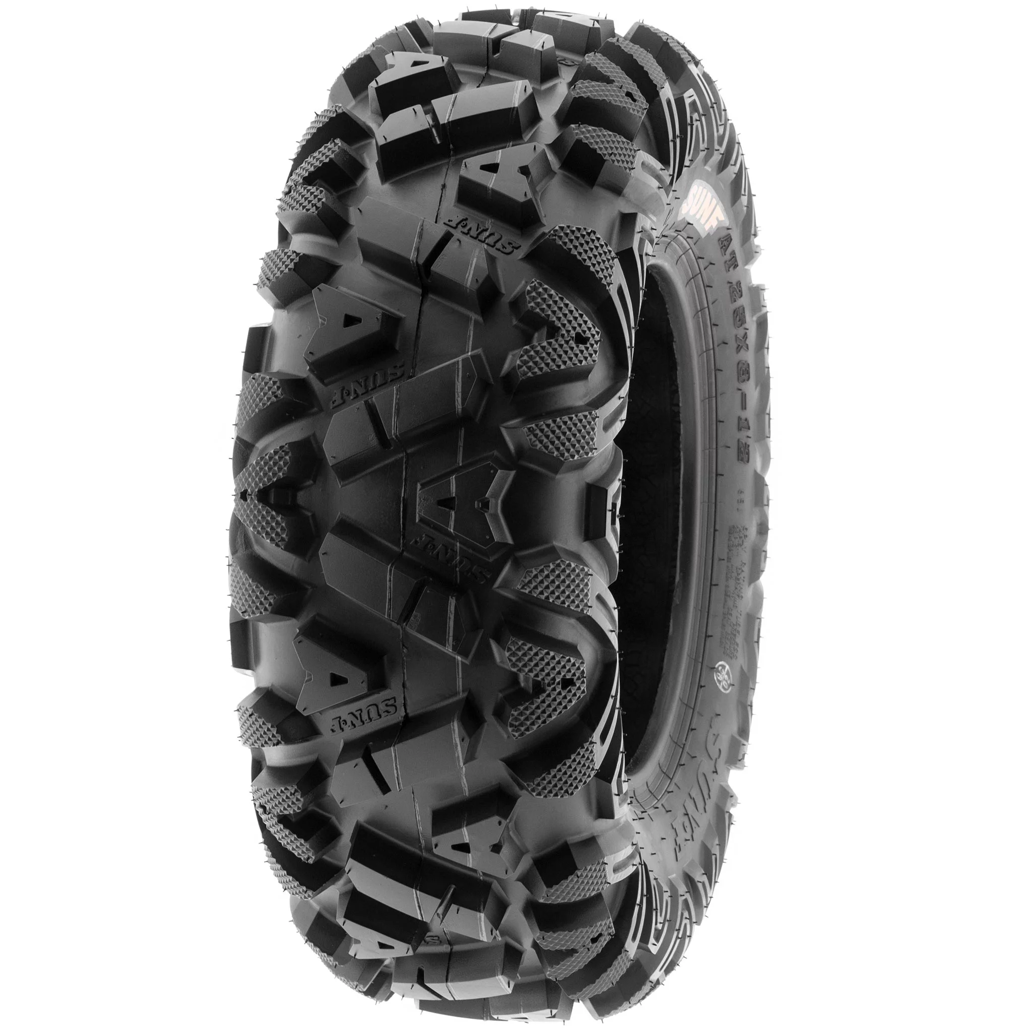 SunF All Terrain ATV UTV Tires 26x8-12 26x8x12 6 PR A033 (Pair of 2) - Inhomebuy