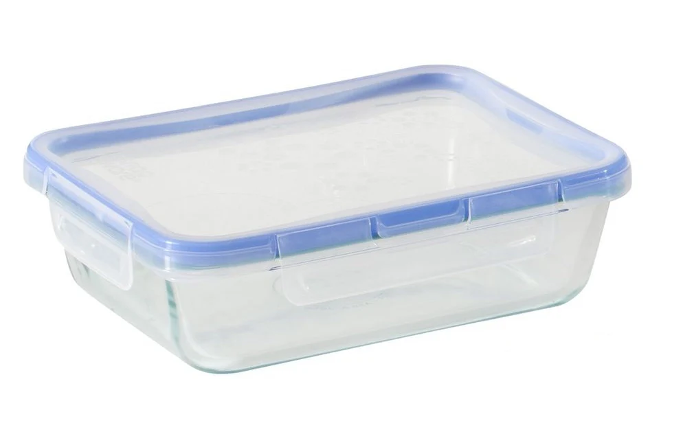 Snapware Total Solution Pyrex Glass Food Storage, Rectangle |1109329| 4-piece Set - Inhomebuy