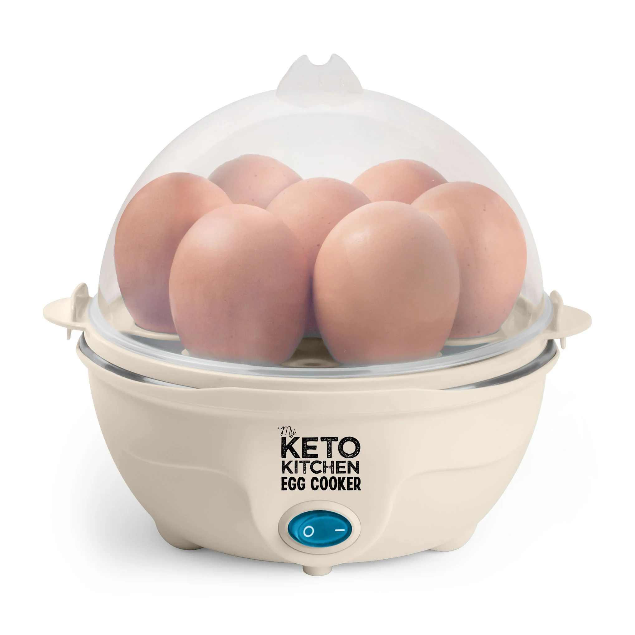 My Keto Kitchen Electric 7-Egg Cooker, Garlic - Inhomebuy