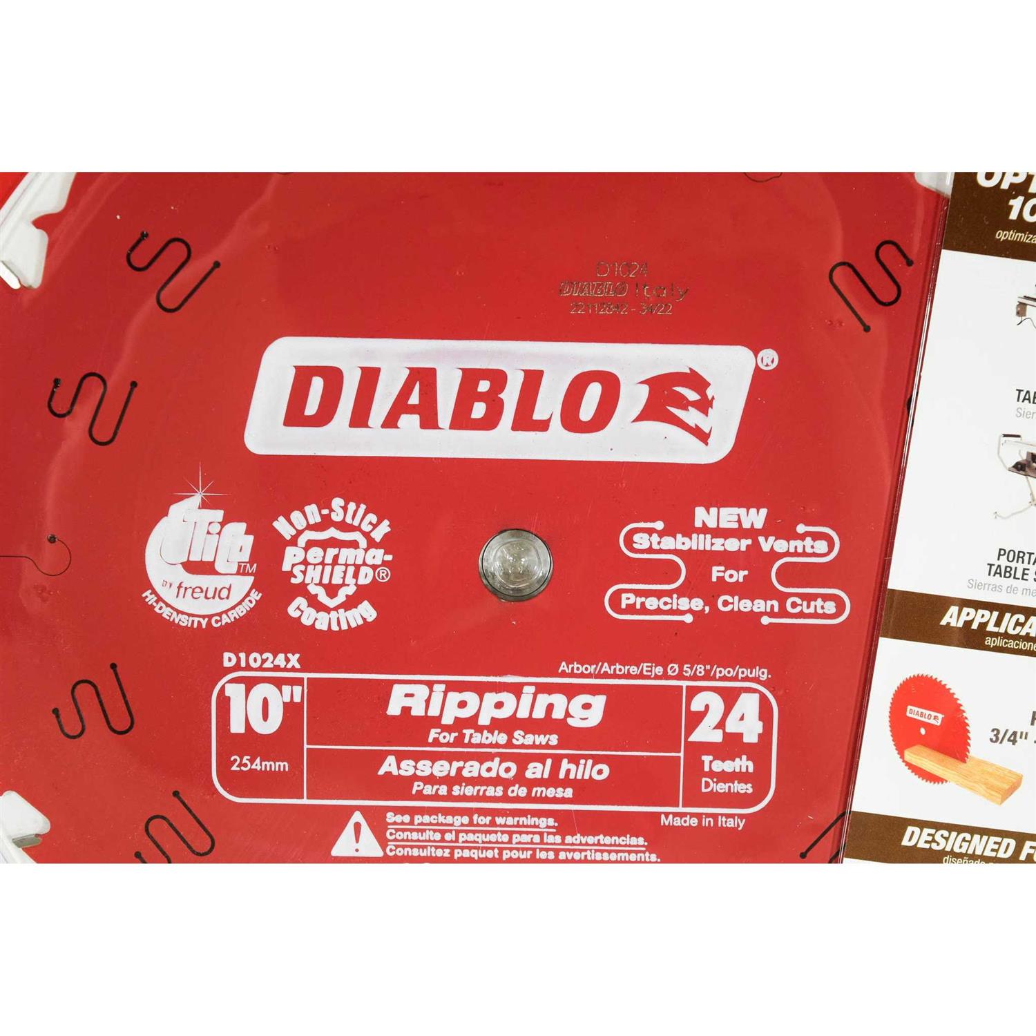 Diablo 14-in. 72 Tooth Steel Demon Metal Saw Blade D1472CF - Inhomebuy