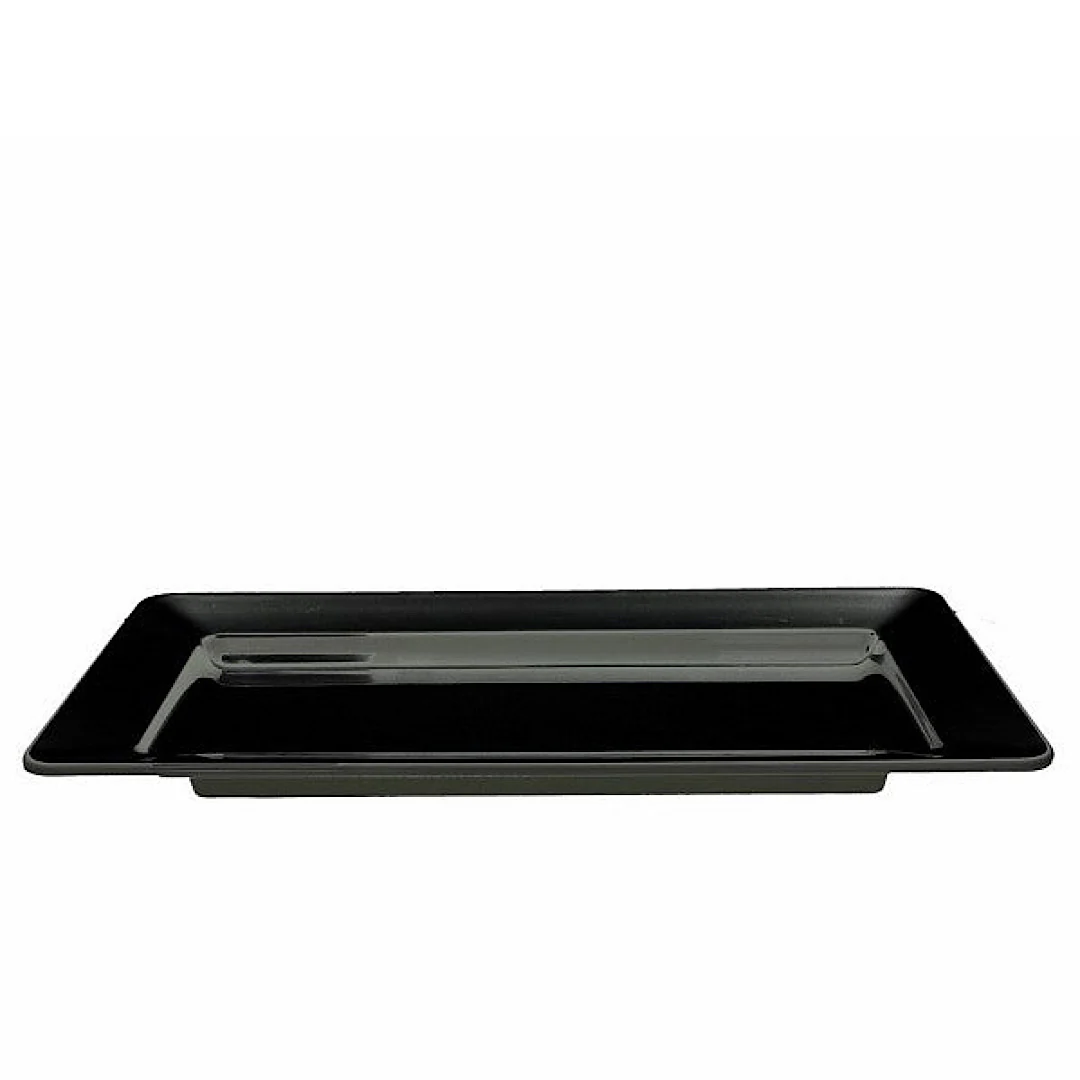 Rect.Tray 75x25cm Show Plate Nero - Inhomebuy