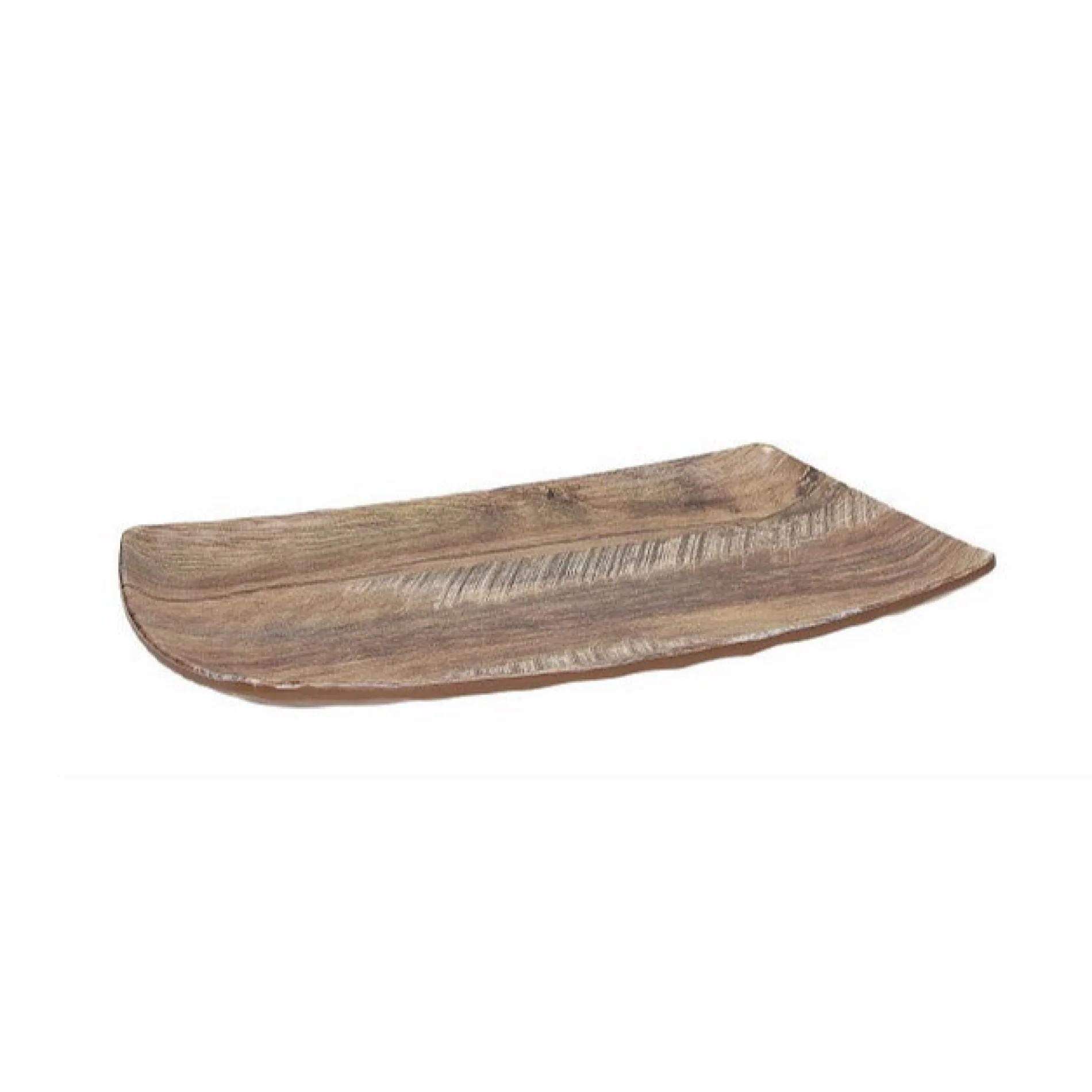 Wooden Plate 39cm Show Plate Wooden - Inhomebuy