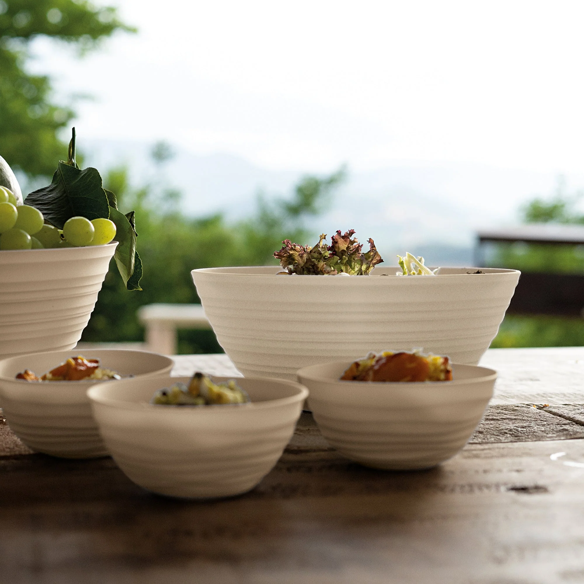 L BOWL TIERRA Clay - Inhomebuy