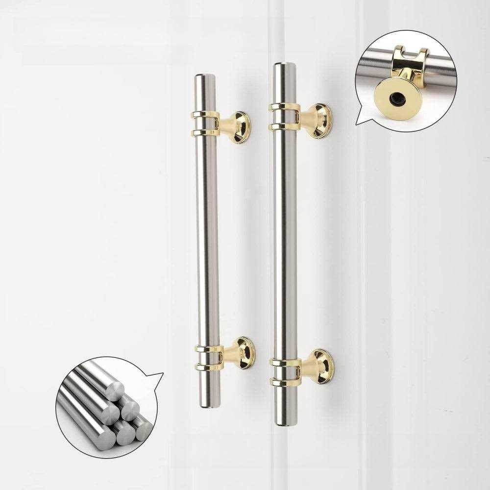 Goldenwarm Drawer Pulls and Cabinet Knobs Luxurious Zinc Alloy - Inhomebuy
